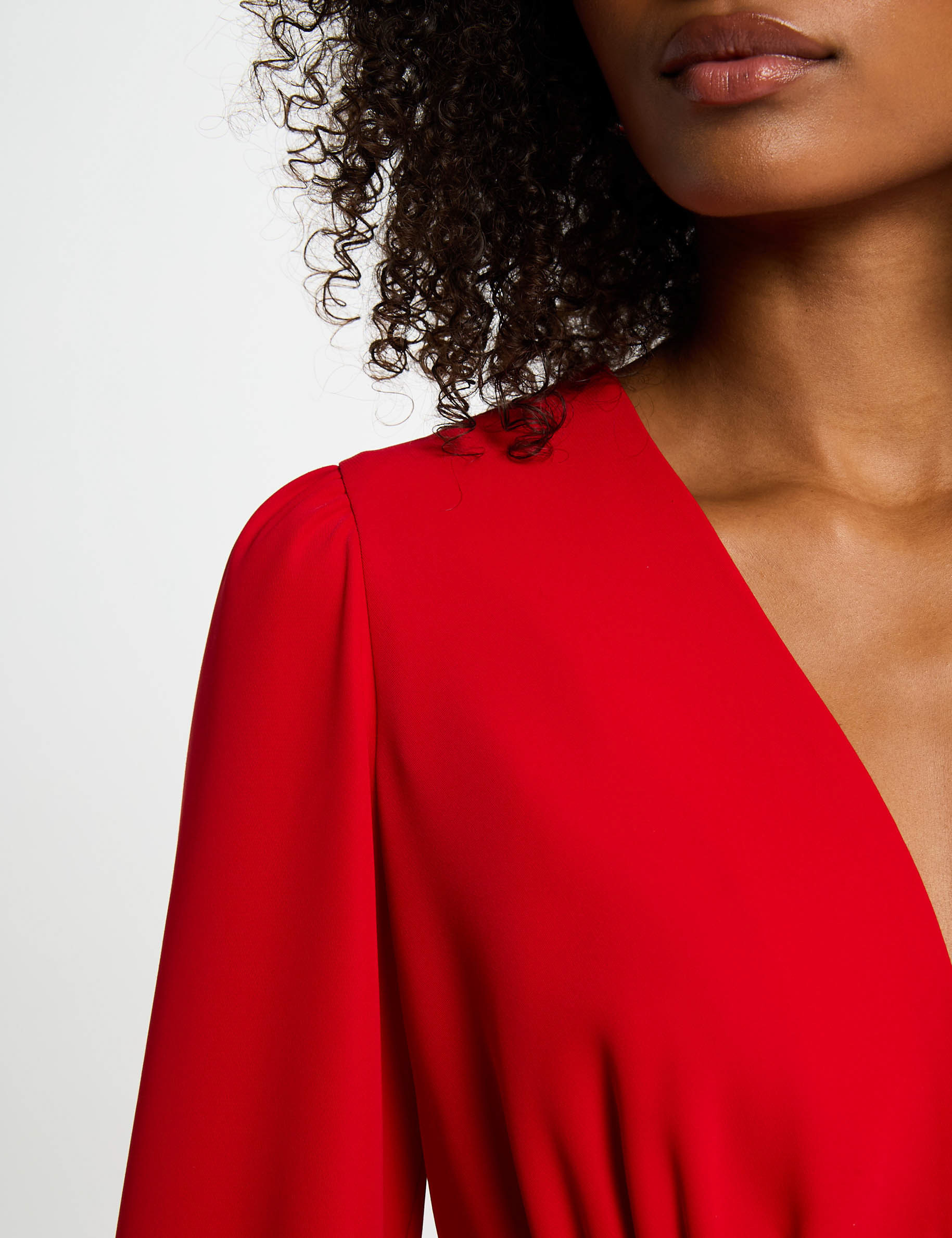 robe courte trapeze rouge femme Robe courte trapèze rouge femme