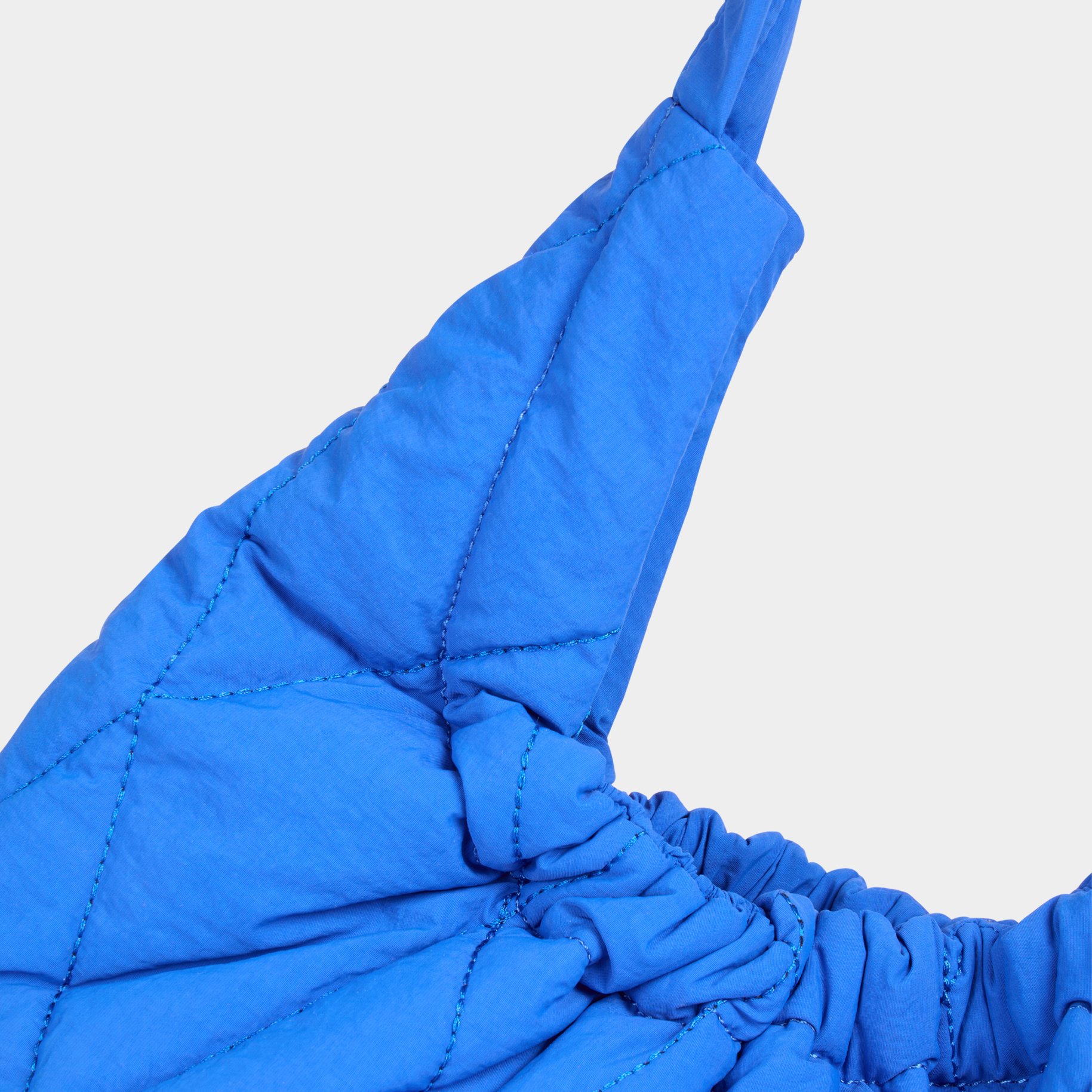 sac matelasse porte epaule bleu femme Sac matelassé porté-épaule bleu femme
