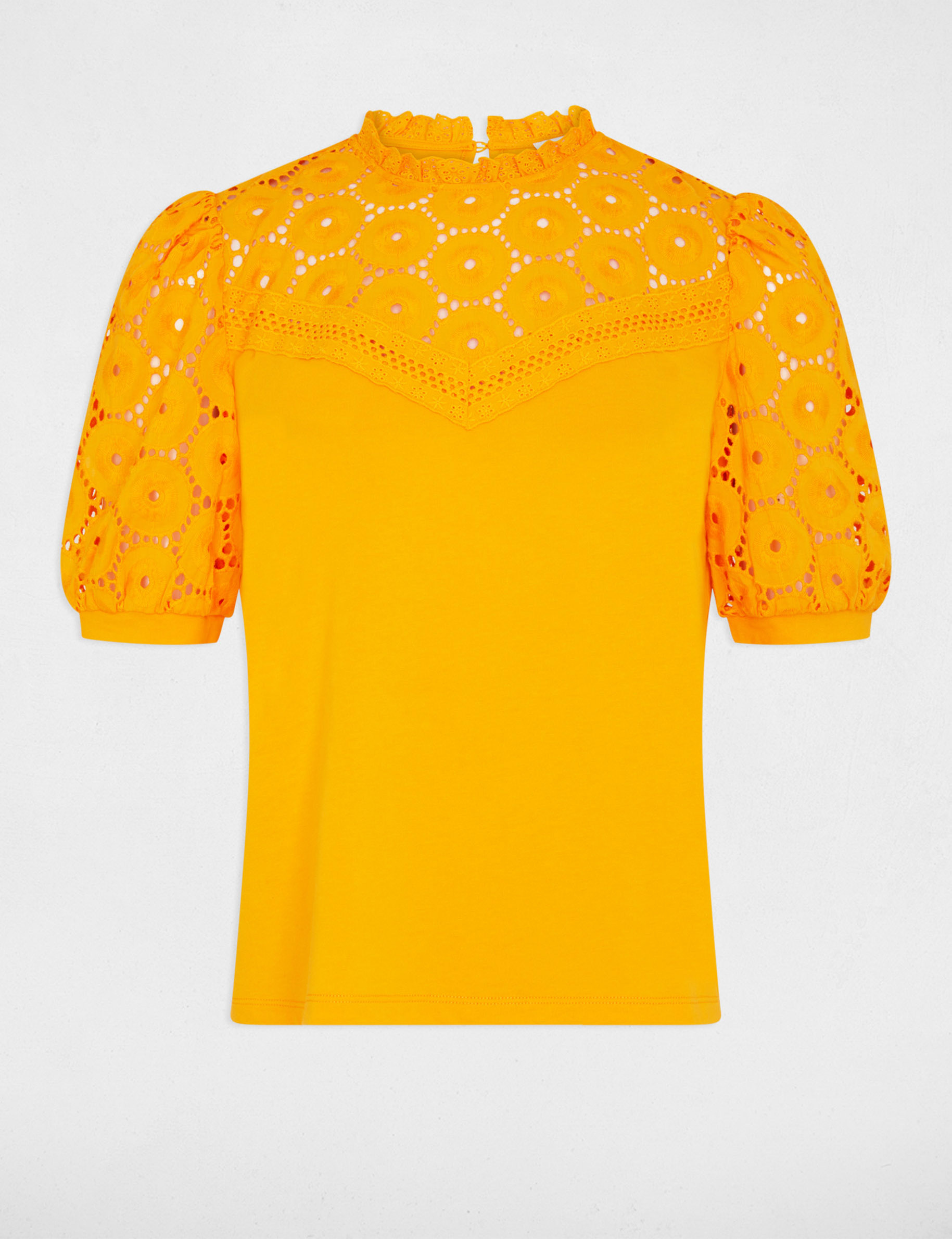 Short-sleeved t-shirt orange women