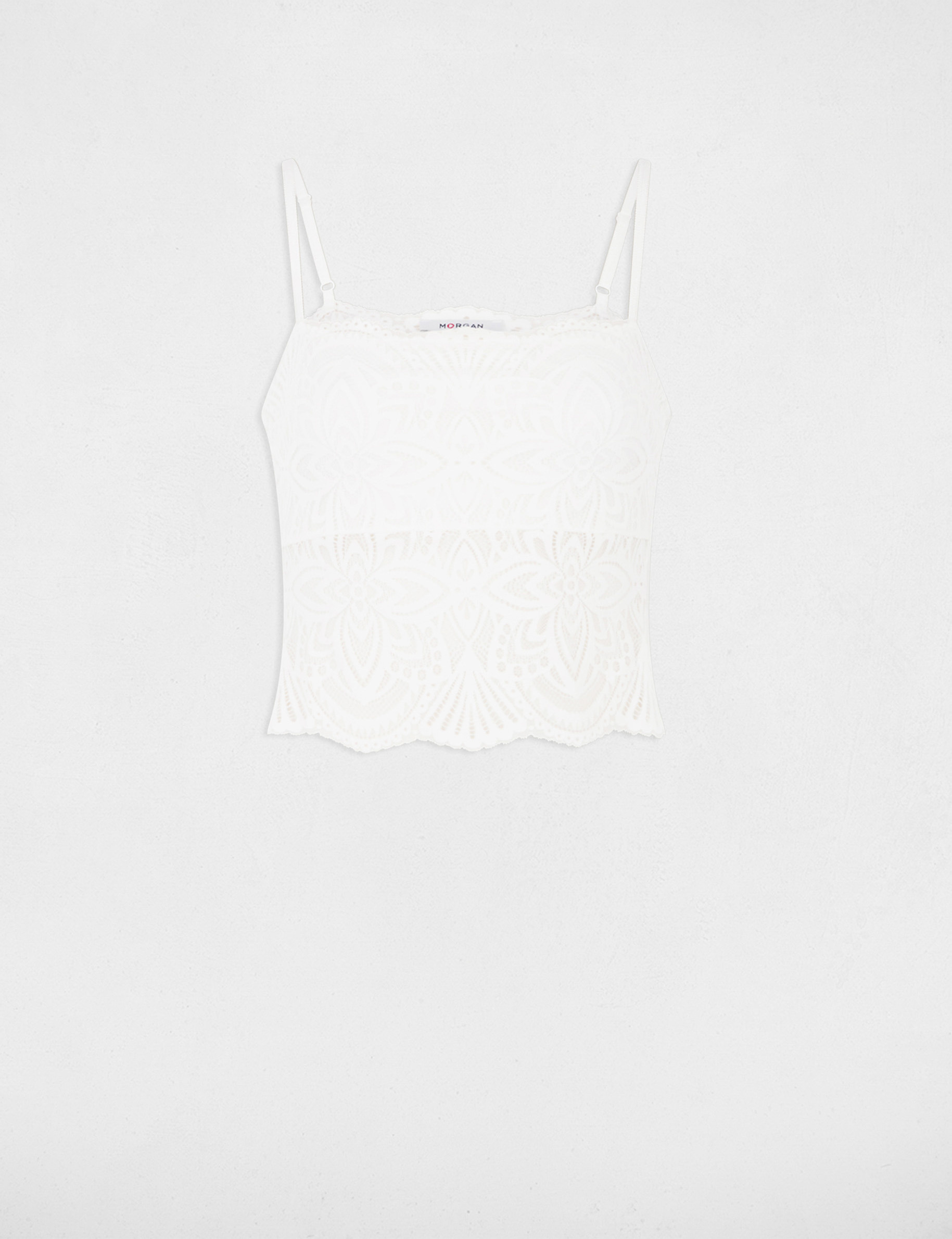 vest top with thin straps ivory women Vest top with thin straps ivory women