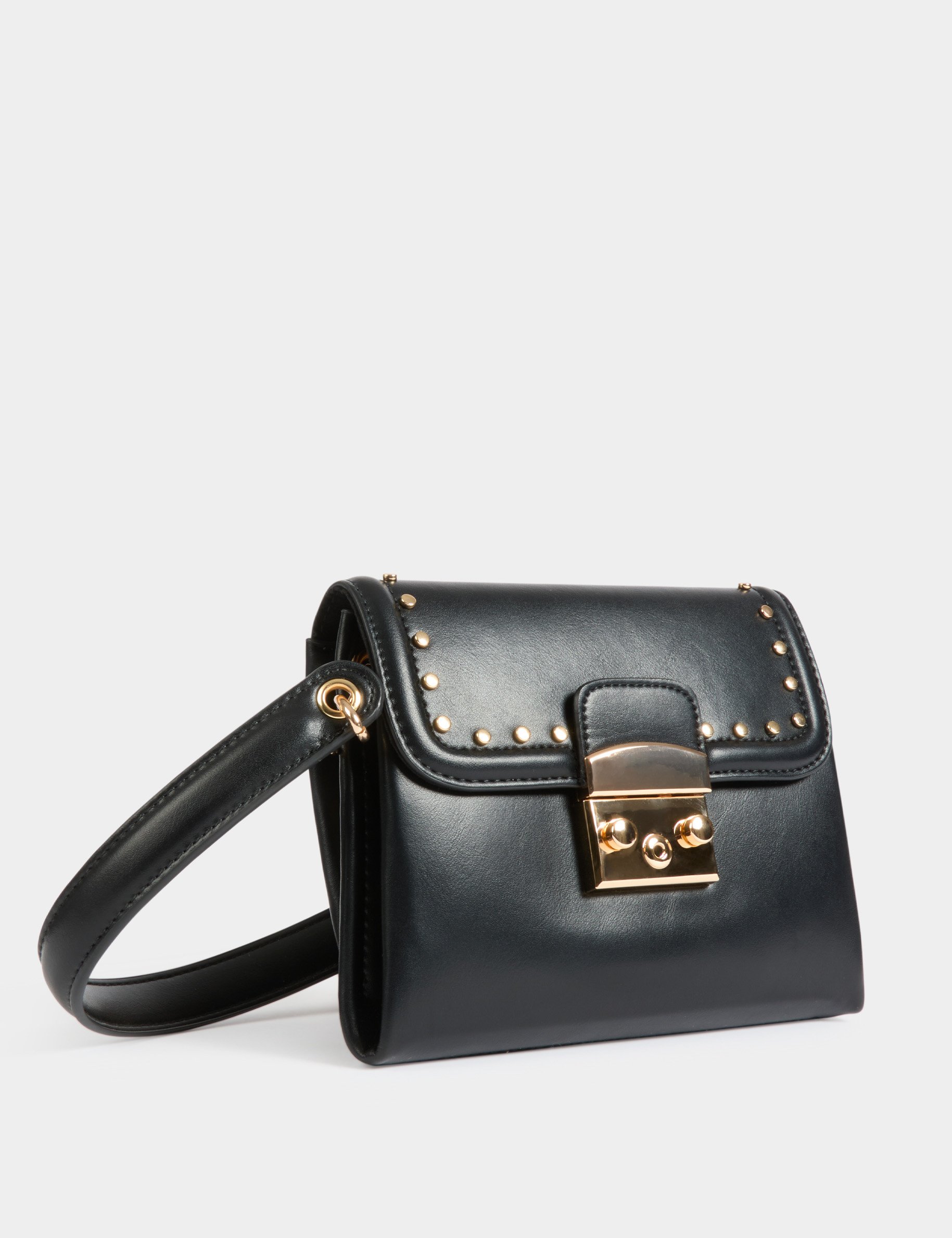 crossbody bag with studs black women Crossbody bag with studs black women