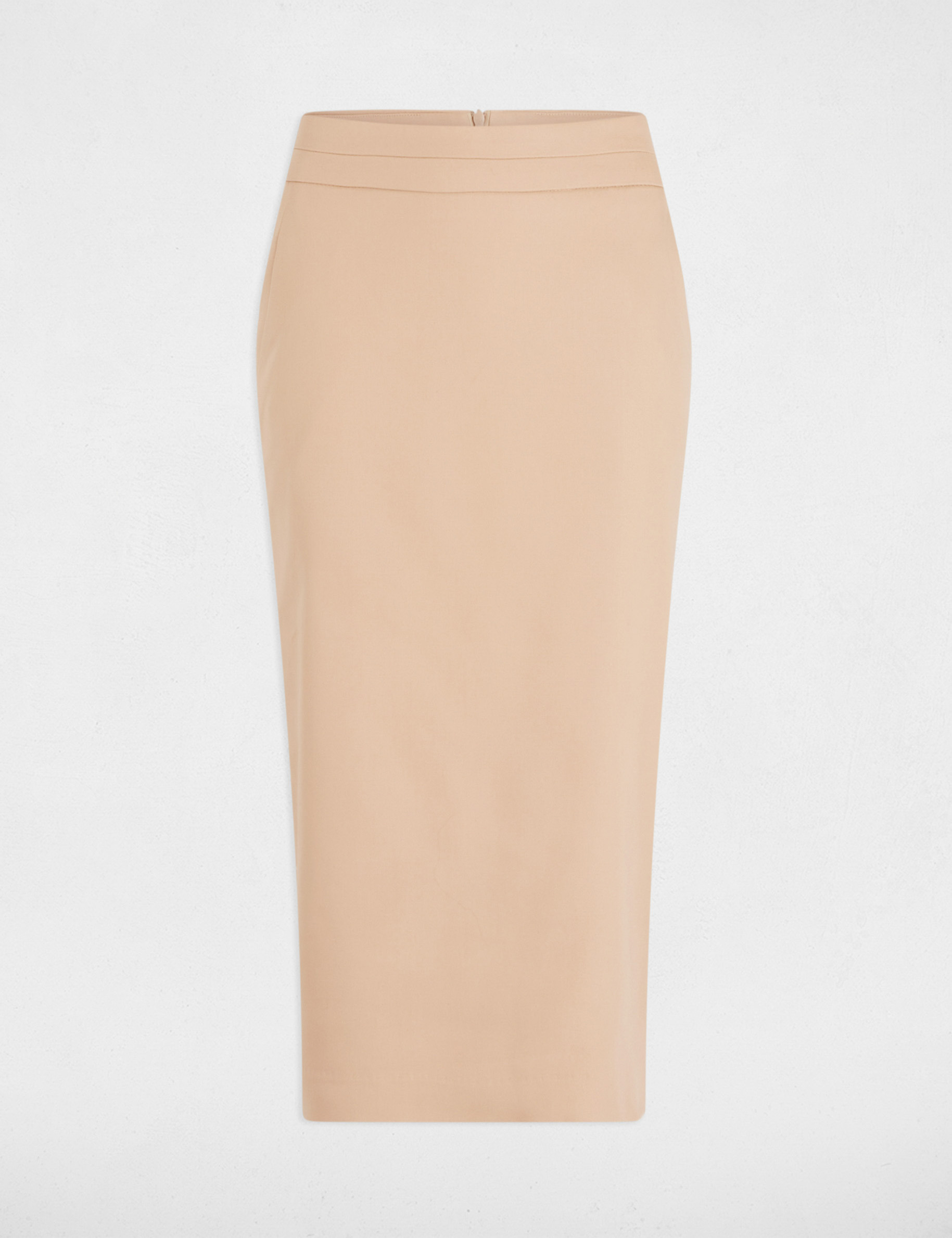 knee length pencil skirt light brown women Knee-length pencil skirt light brown women