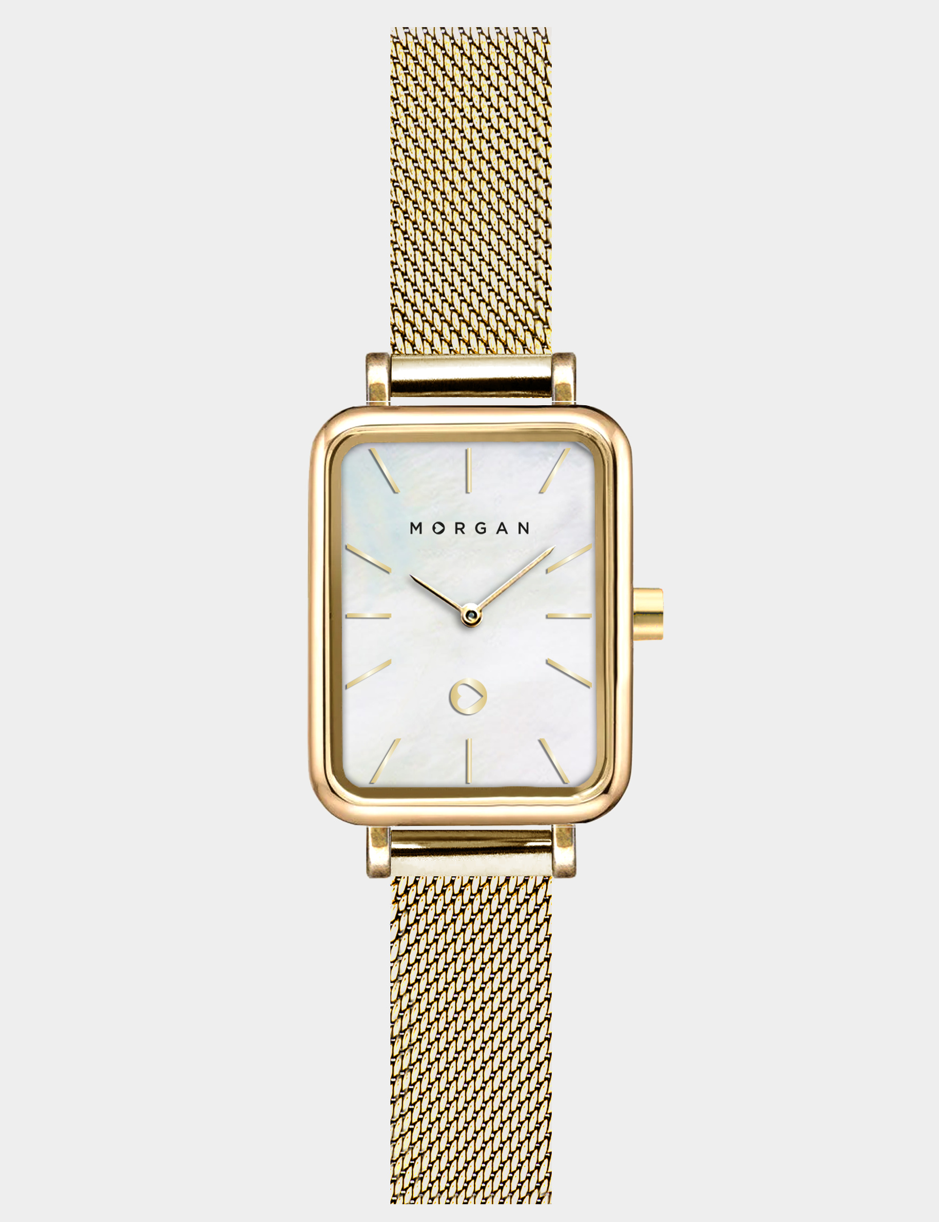 Montre jaune or femme