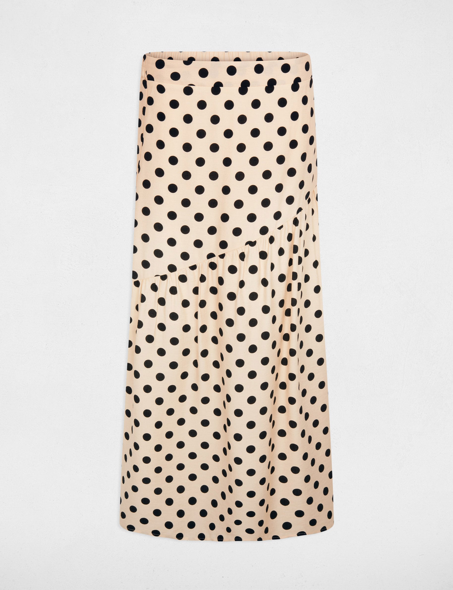 Fitted long skirt multicolor women