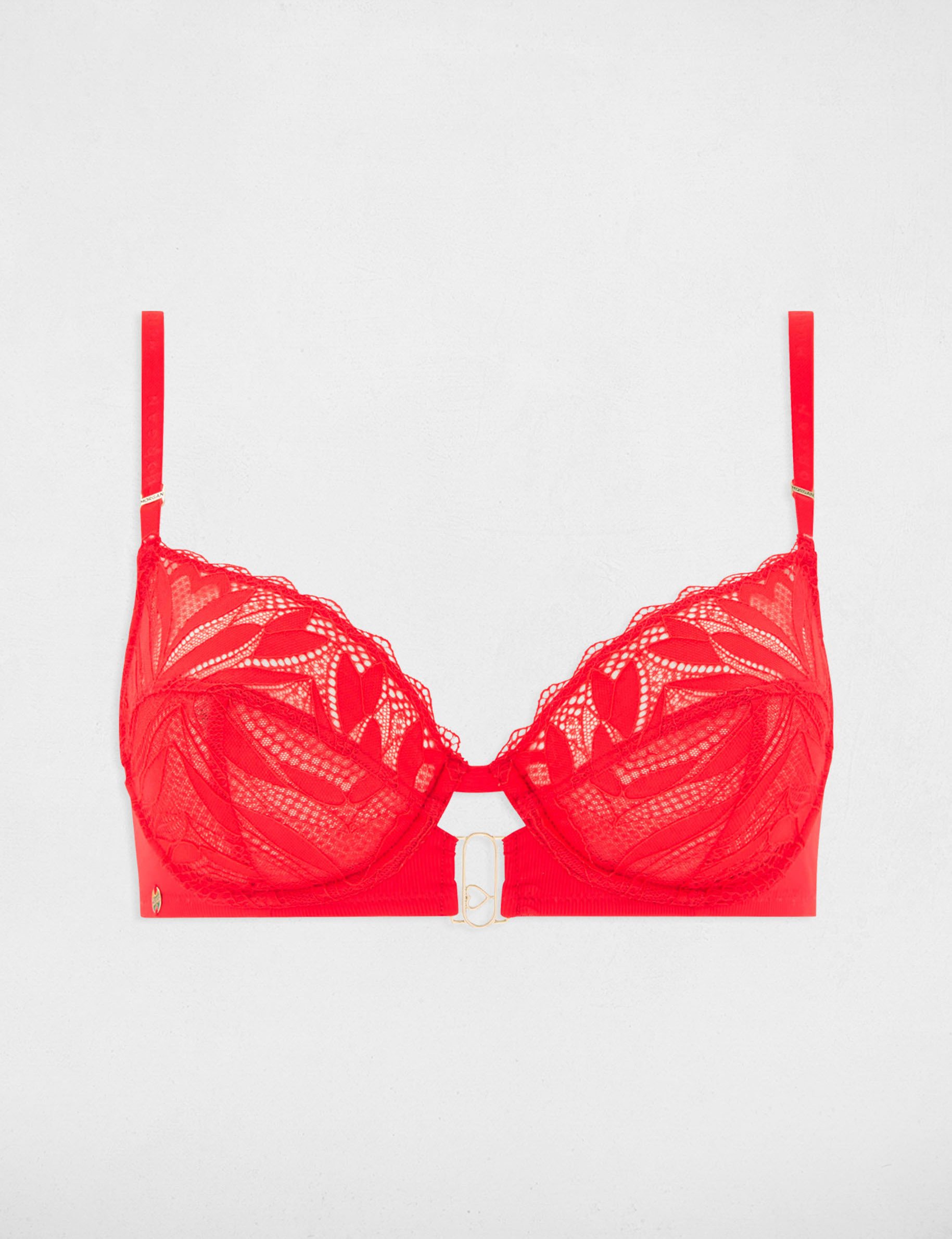 Underwired bra red women