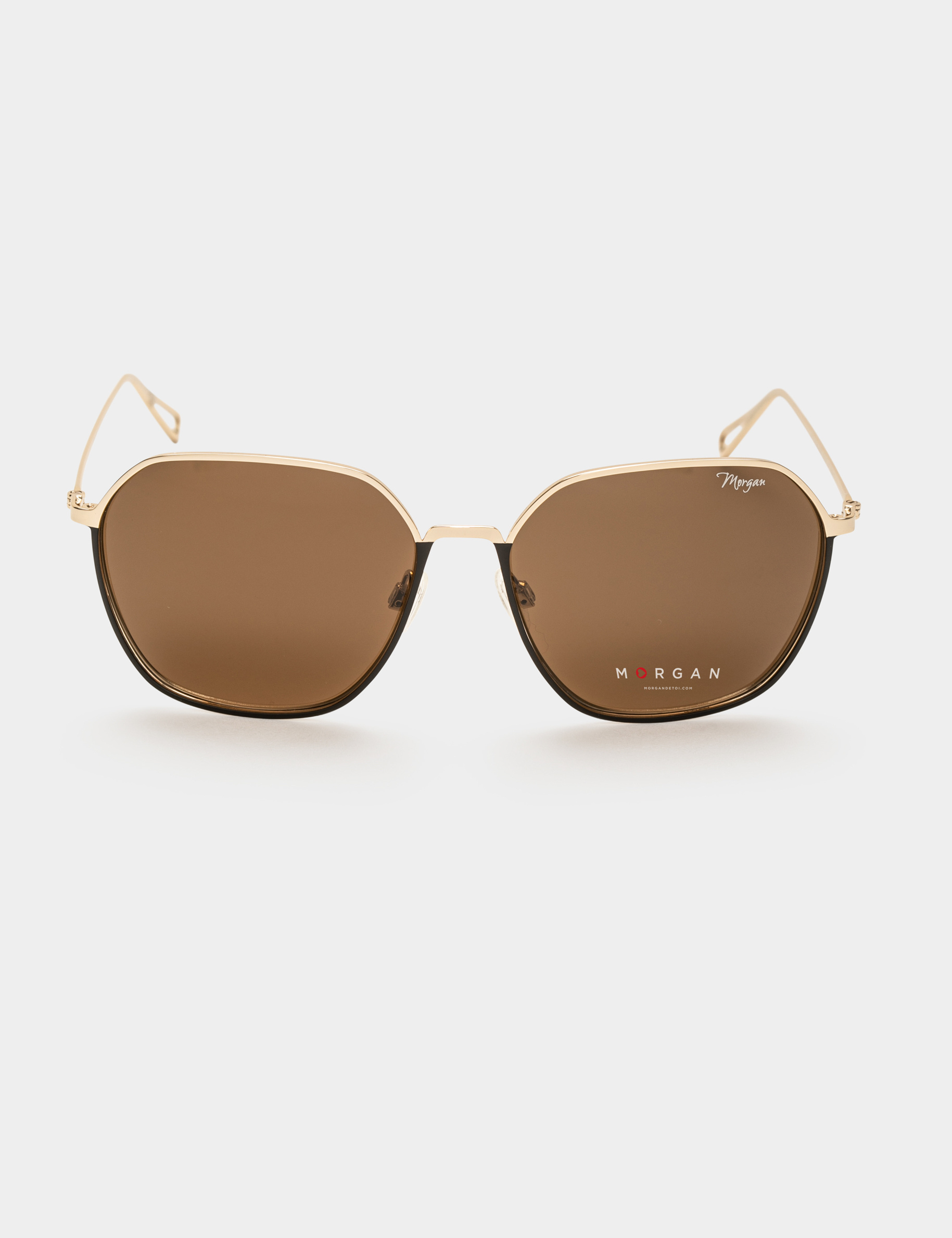 Hexagon sunglasses black ladies' Hexagon sunglasses black ladies'