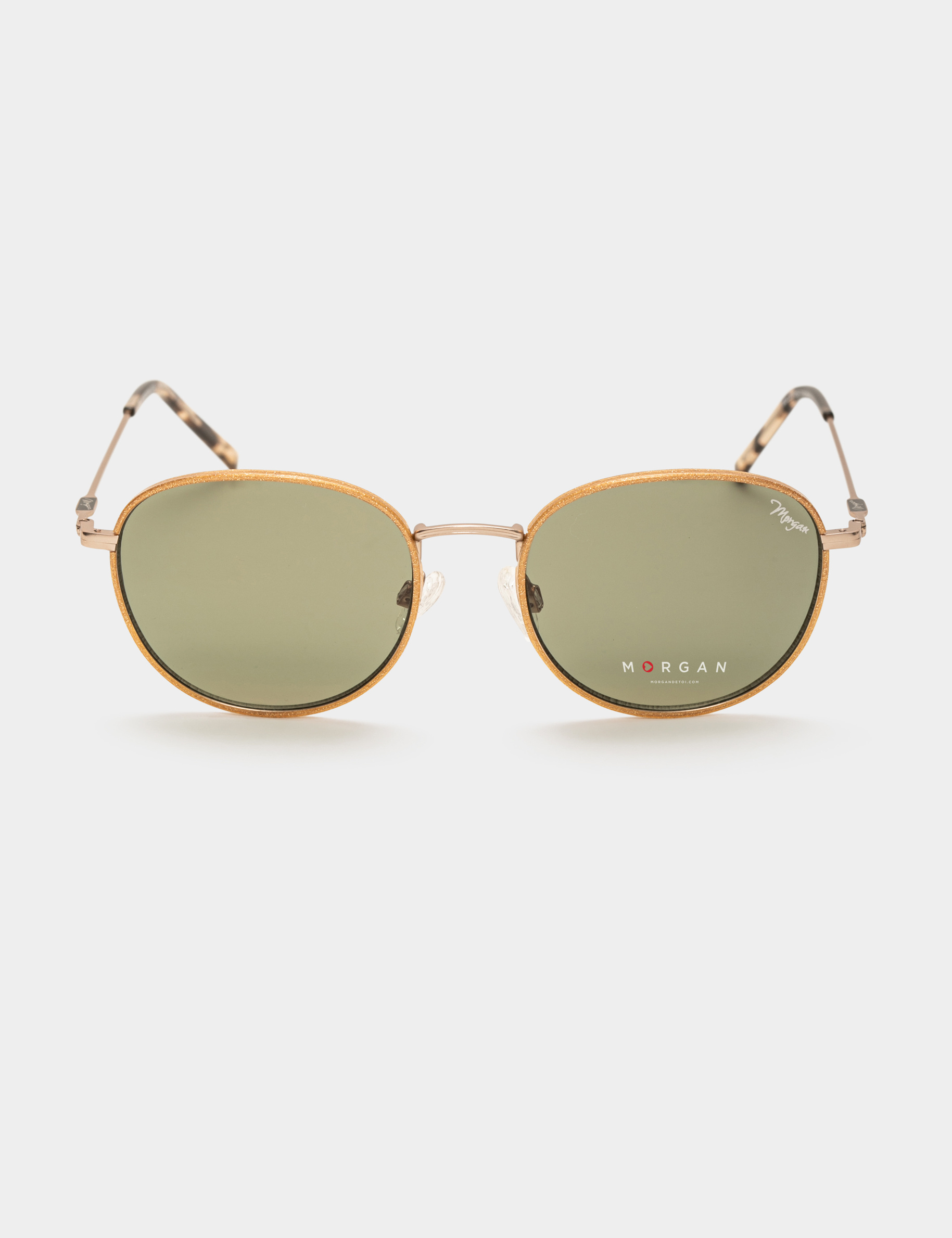Rounded sunglasses gold ladies' Rounded sunglasses gold ladies'