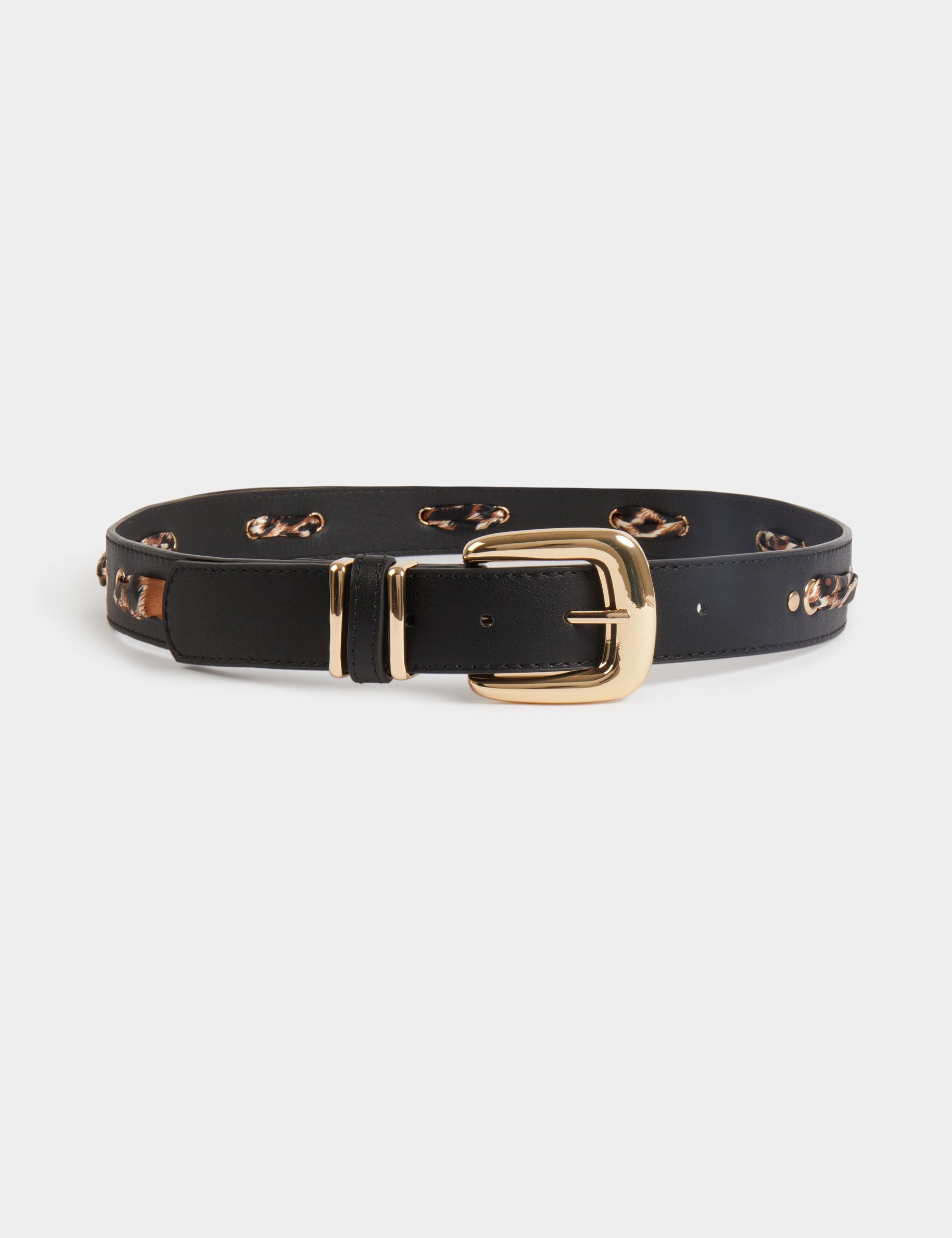 wide faux leather belt black women Wide faux leather belt black women