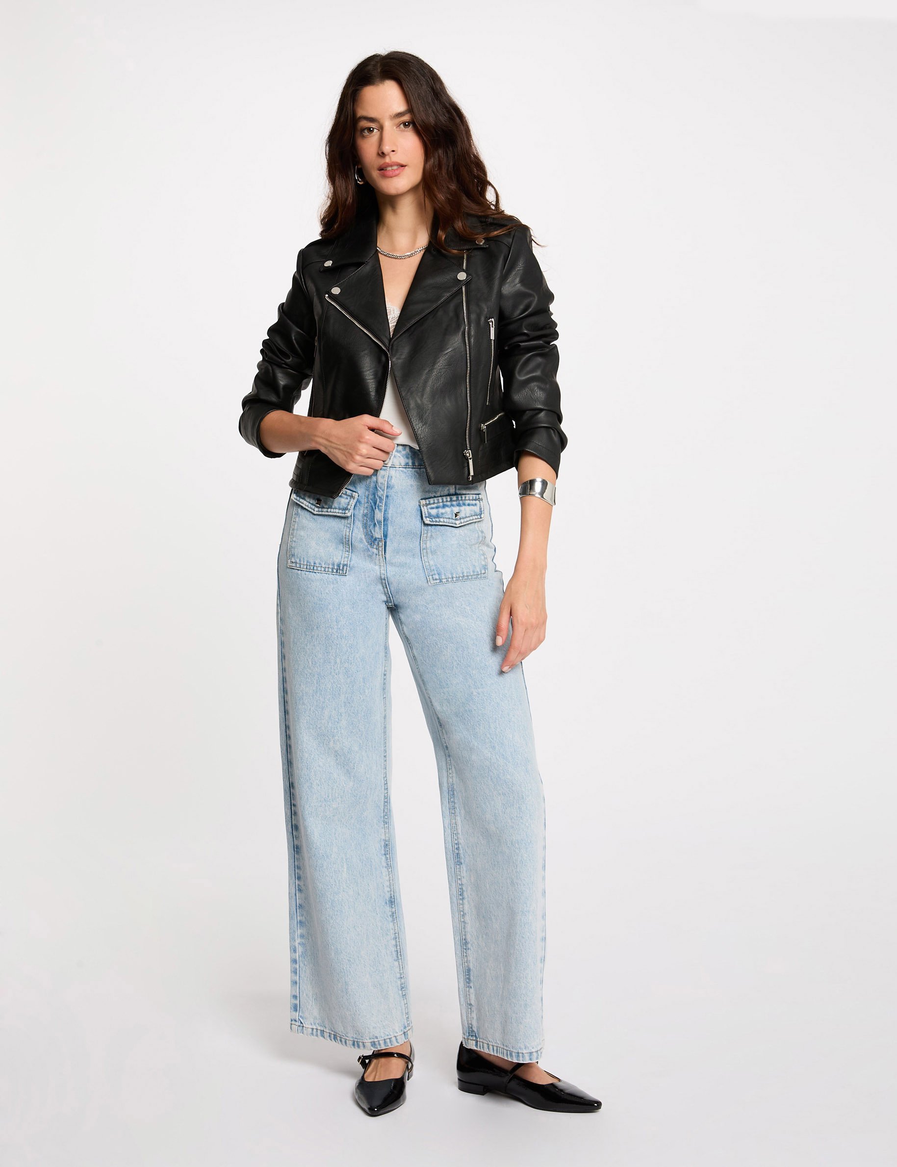 straight jacket notched lapel collar black women Straight jacket notched lapel collar black women