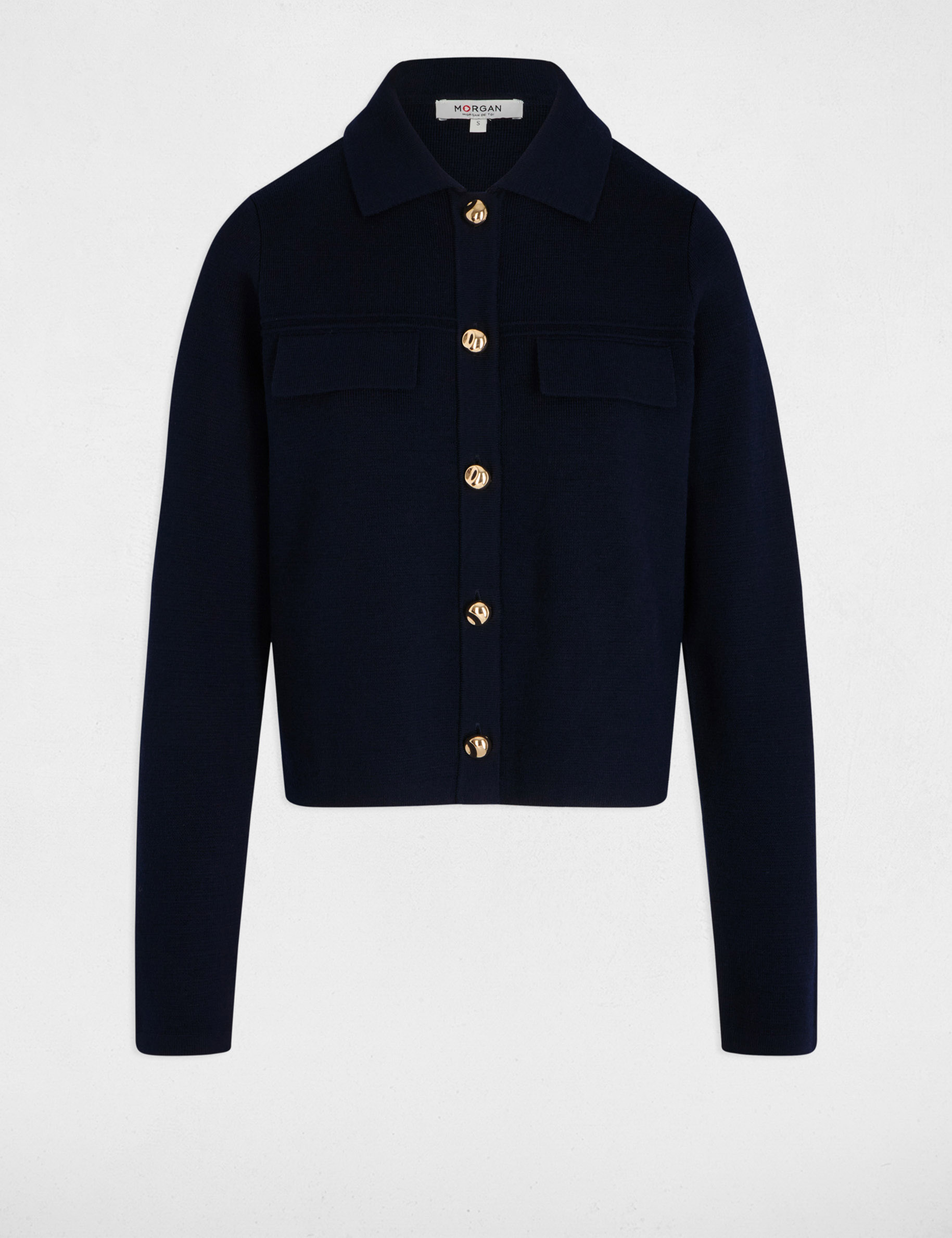 long sleeved cardigan navy blue women Long-sleeved cardigan navy blue women