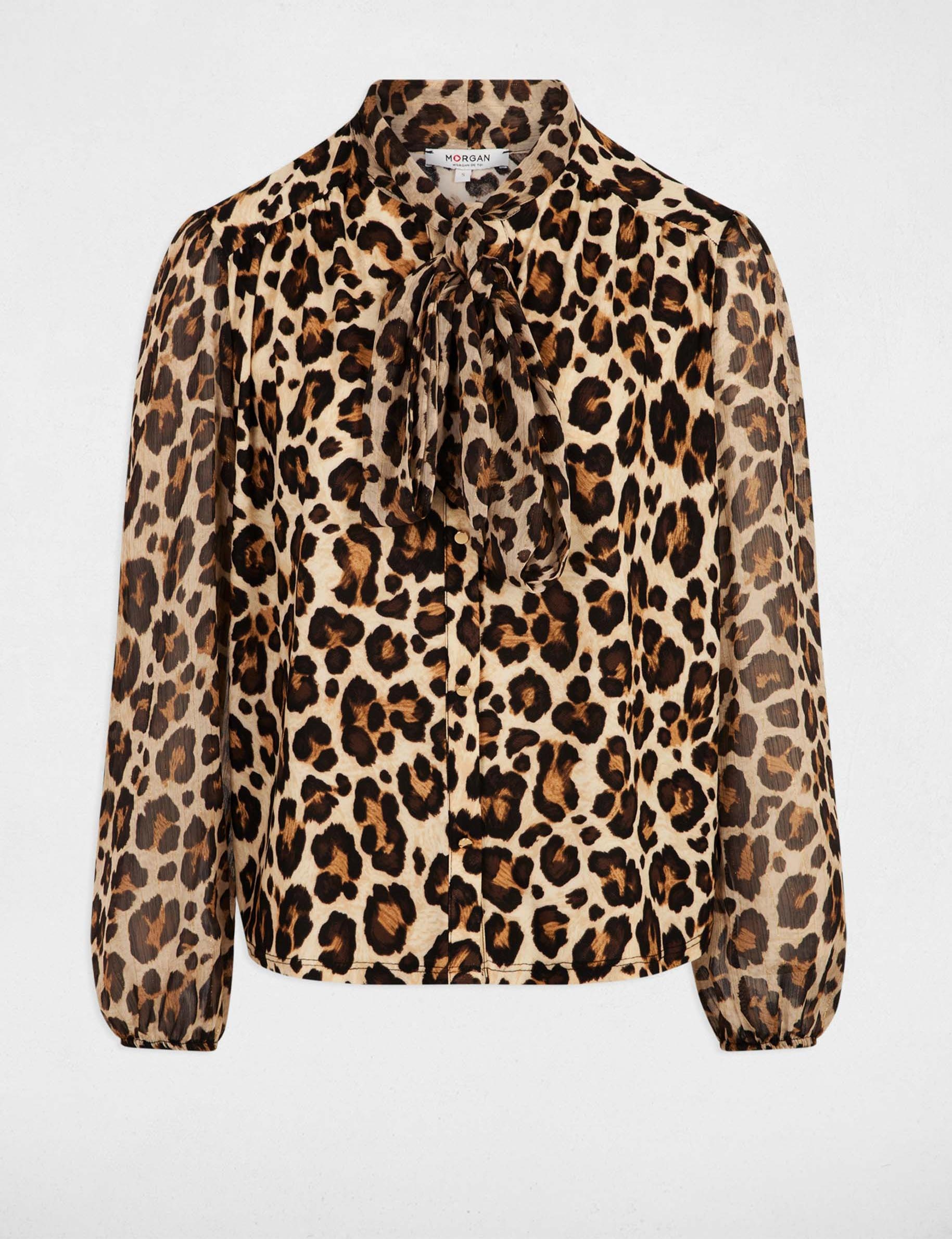 t shirt with lavalliere collar multicolor women T-shirt with lavallière collar multicolor women