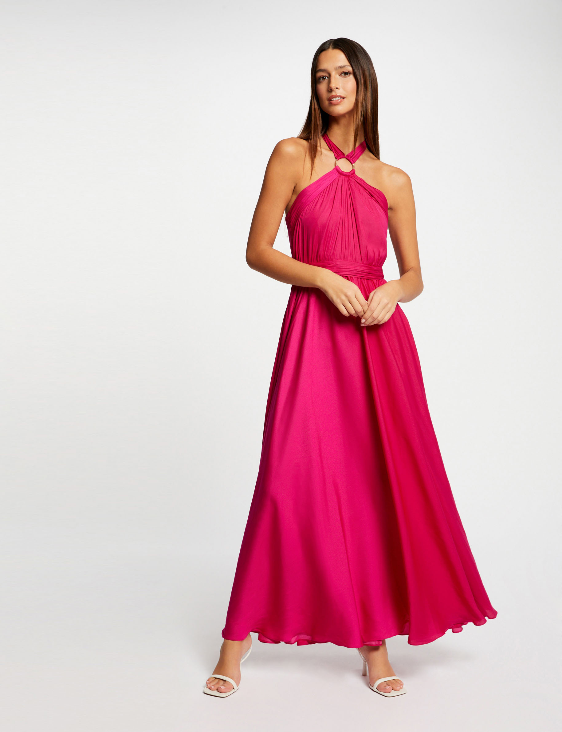 Dark pink dress deals