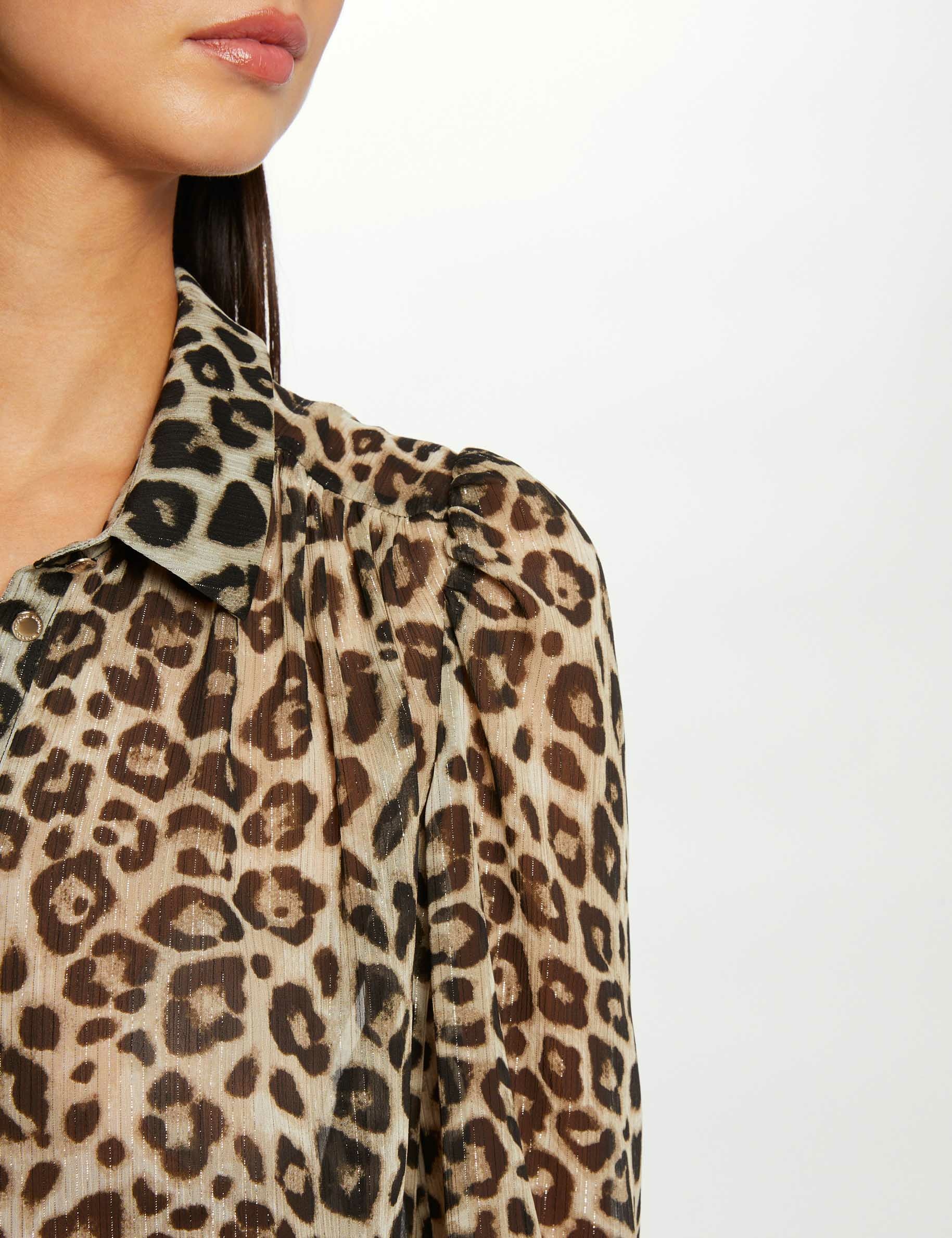 Chemise leopard zara femme clearance