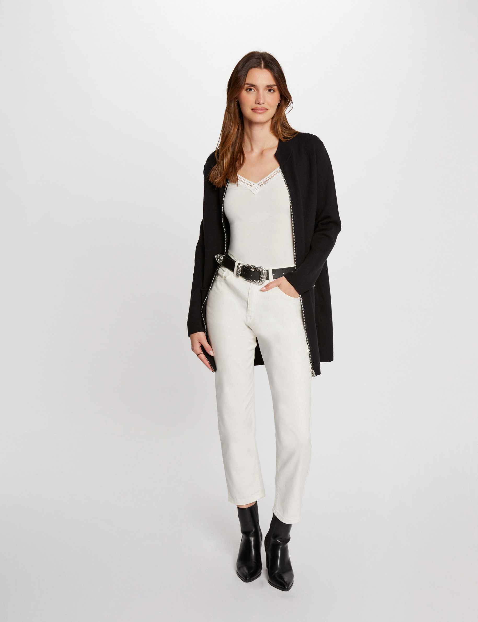 long cardigan long sleeves black women Long cardigan long sleeves black women