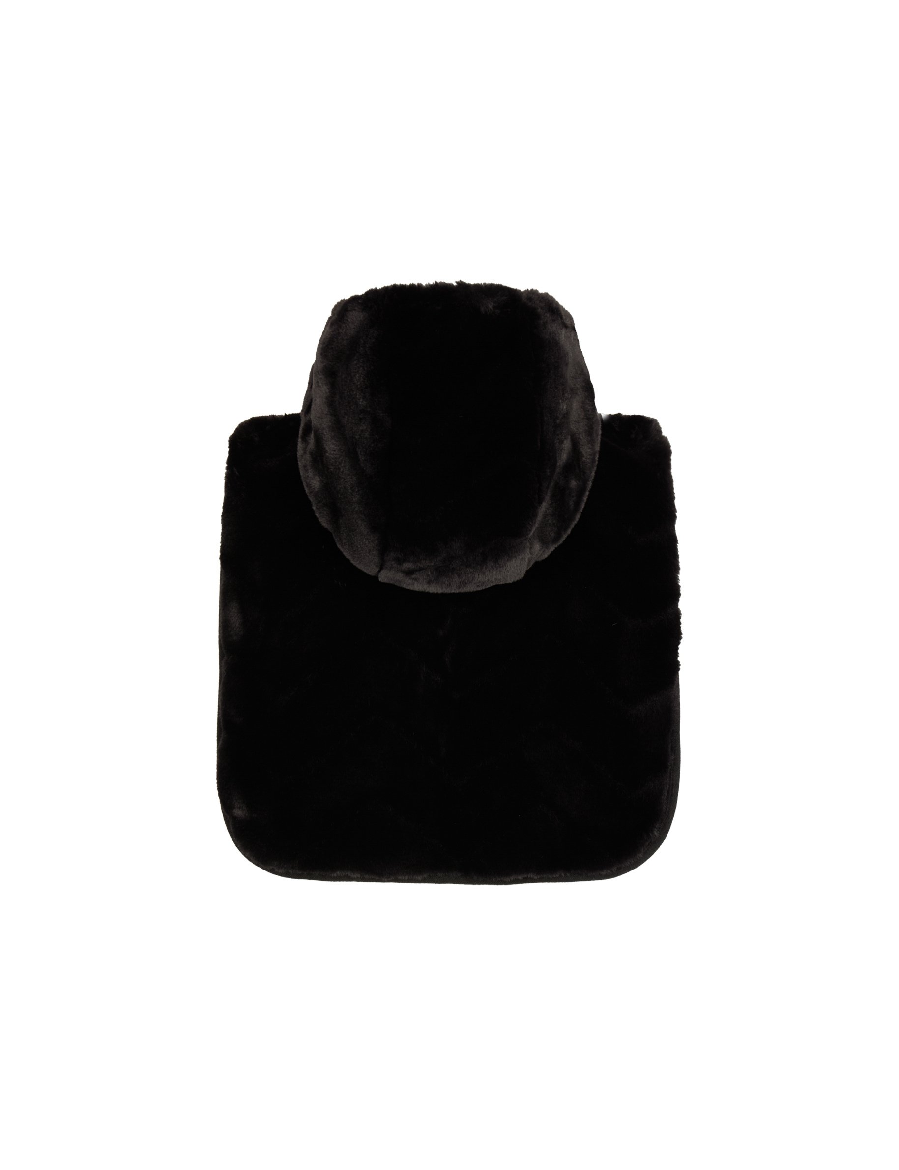 poncho fausse fourrure noir femme Poncho fausse fourrure noir femme