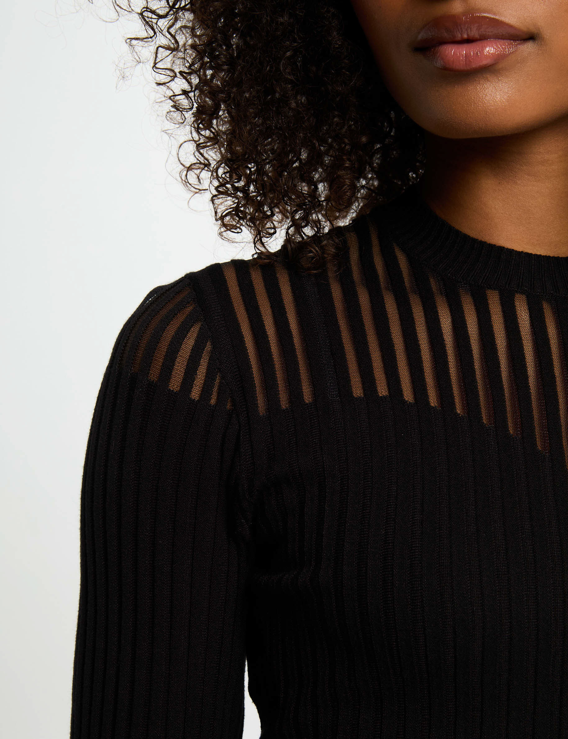 long sleeved jumper black women Long-sleeved jumper black women