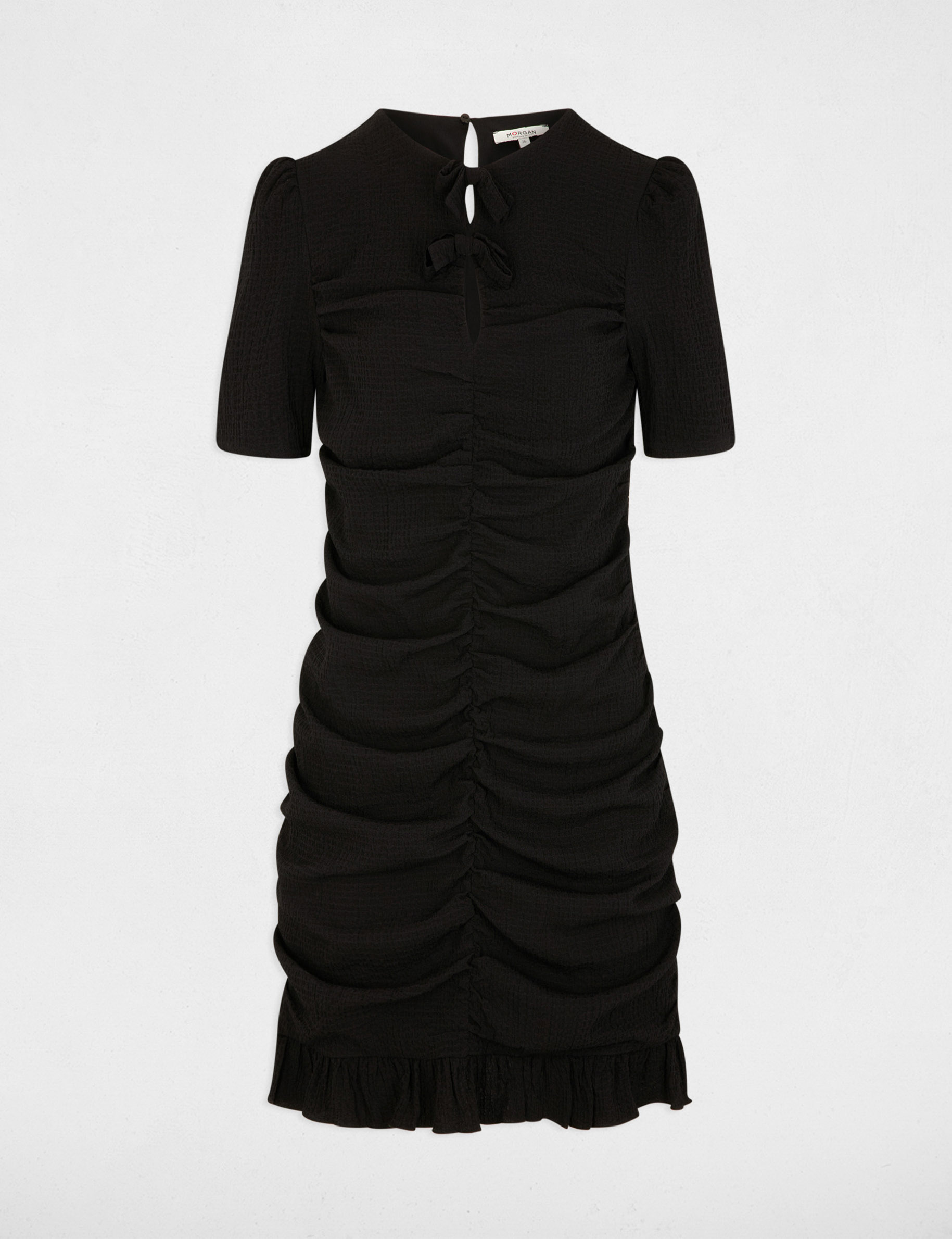 Fitted short dress black women