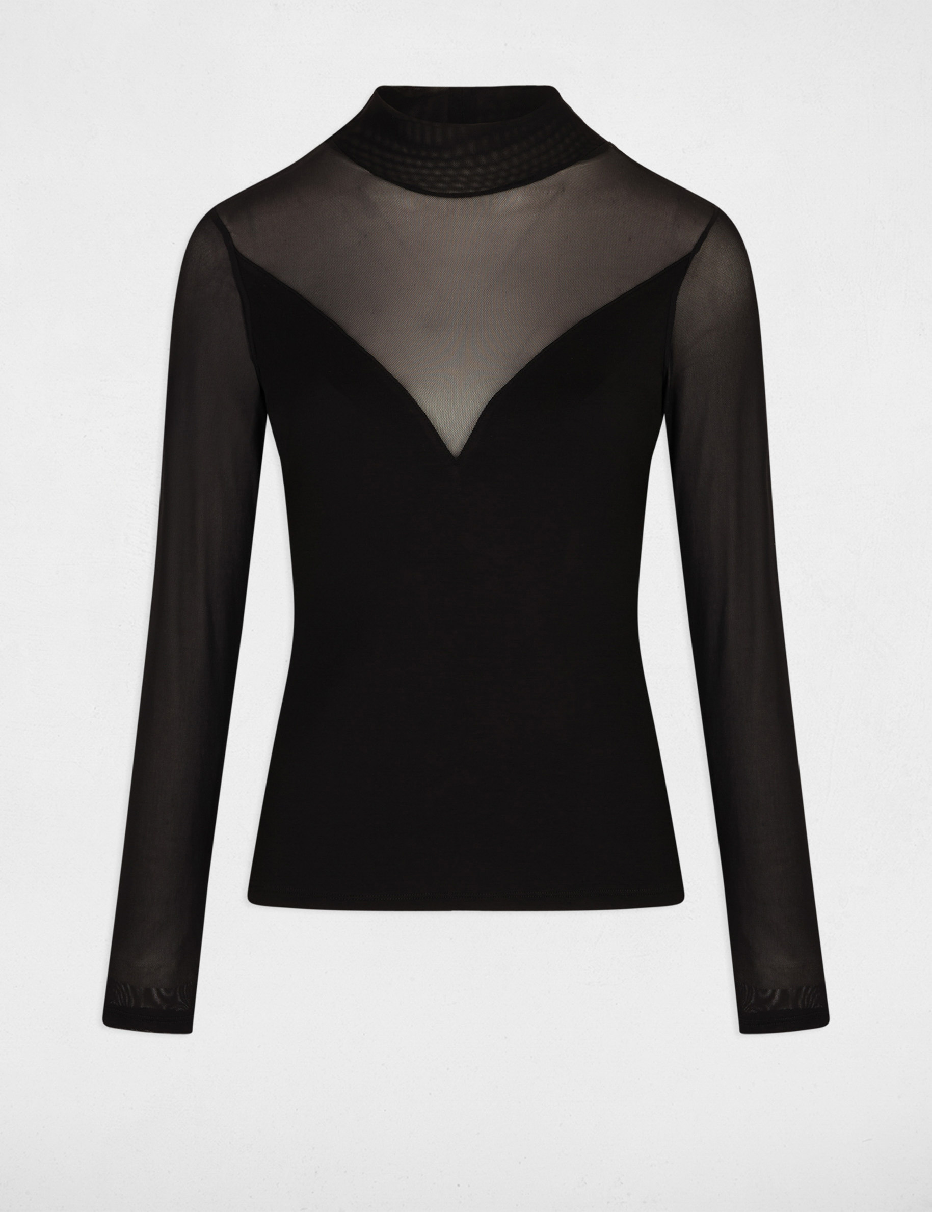 long sleeved t shirt black women Long-sleeved t-shirt black women