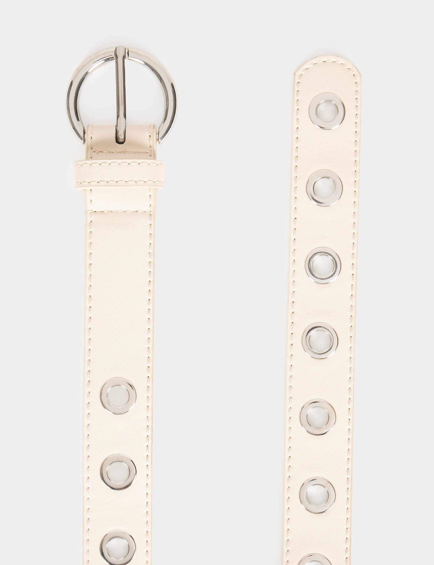 Silver chunky belt on sale