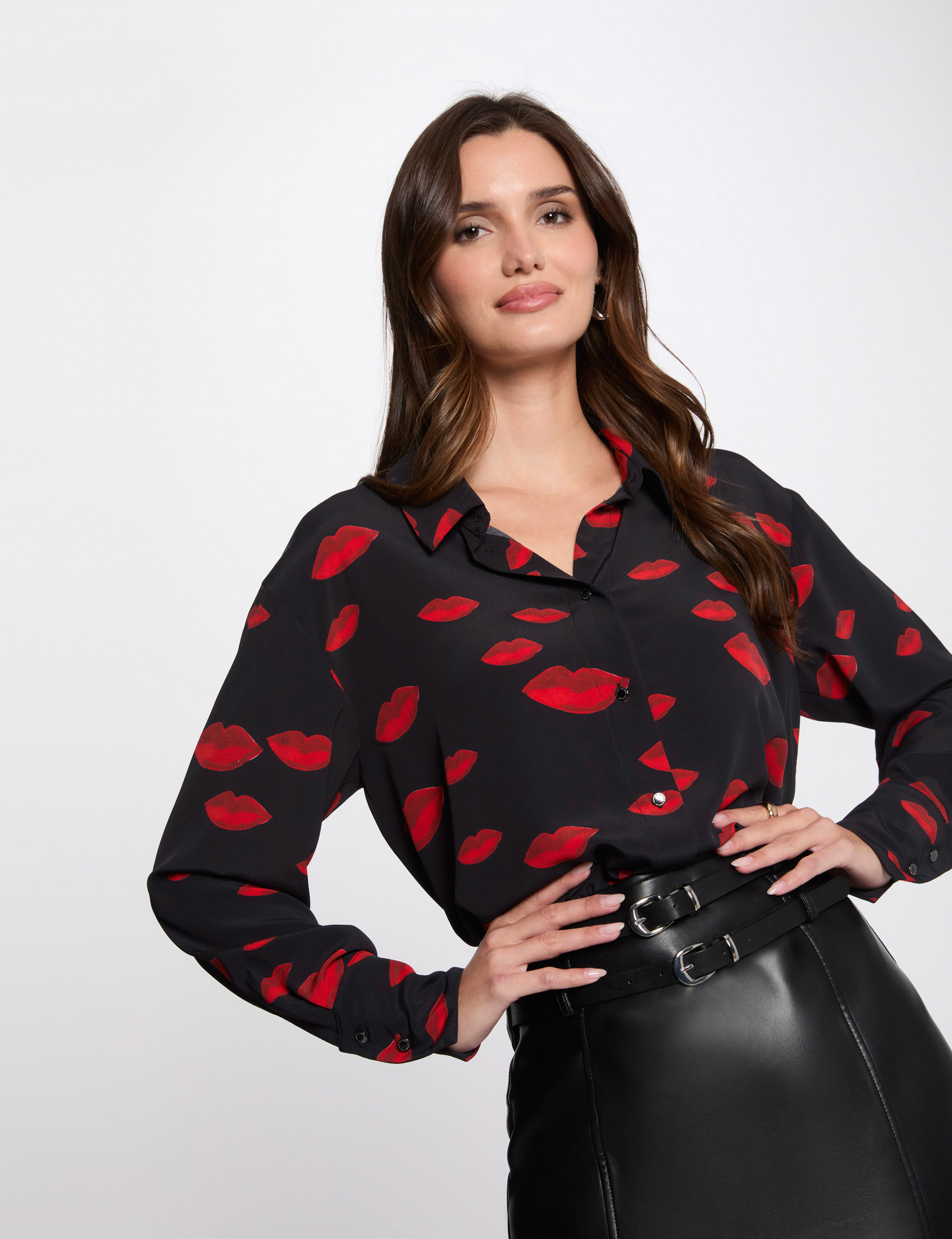 long sleeved shirt multicolor women Long-sleeved shirt multicolor women