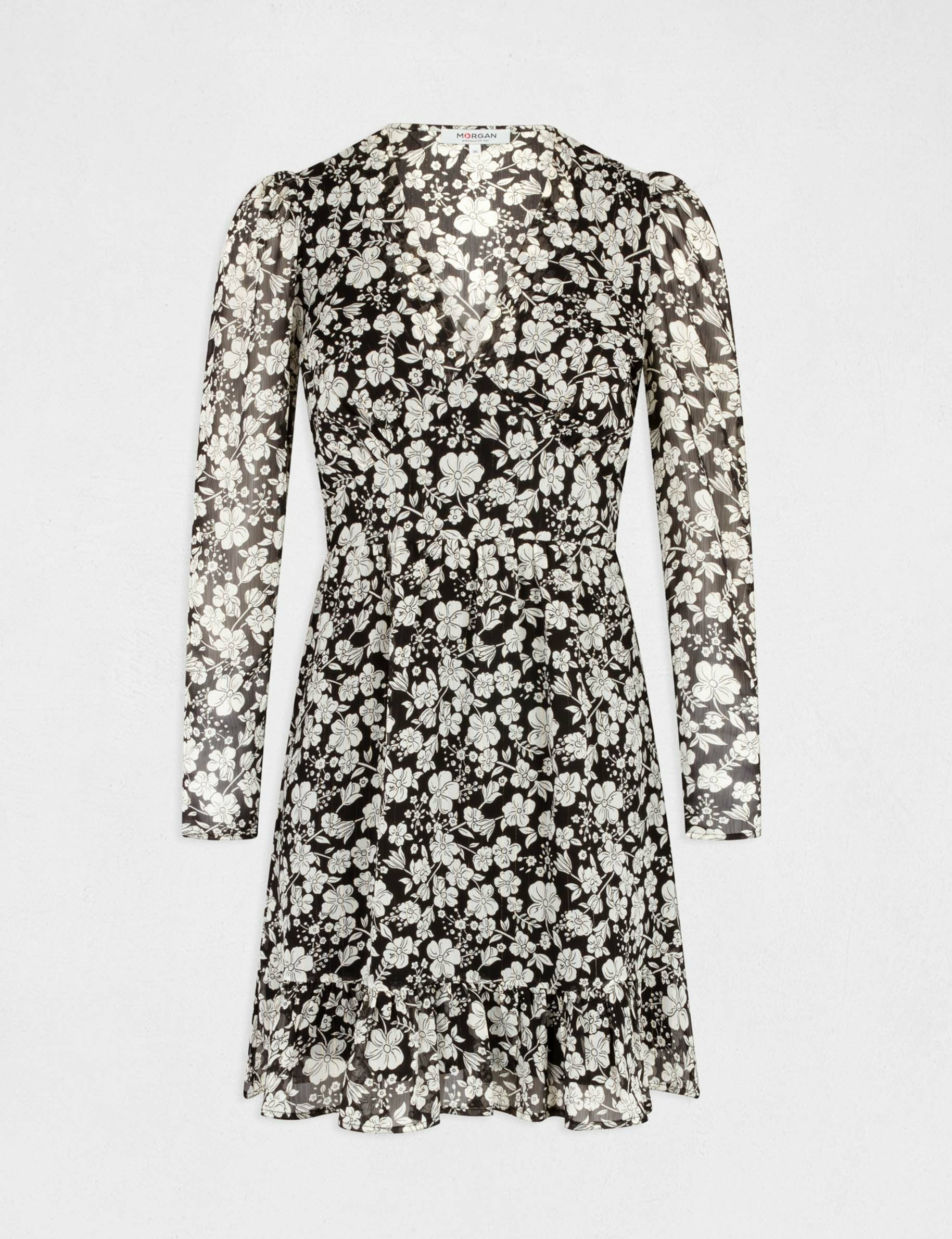 Loose A-line floral print multico ladies' Loose A-line floral print multico ladies'