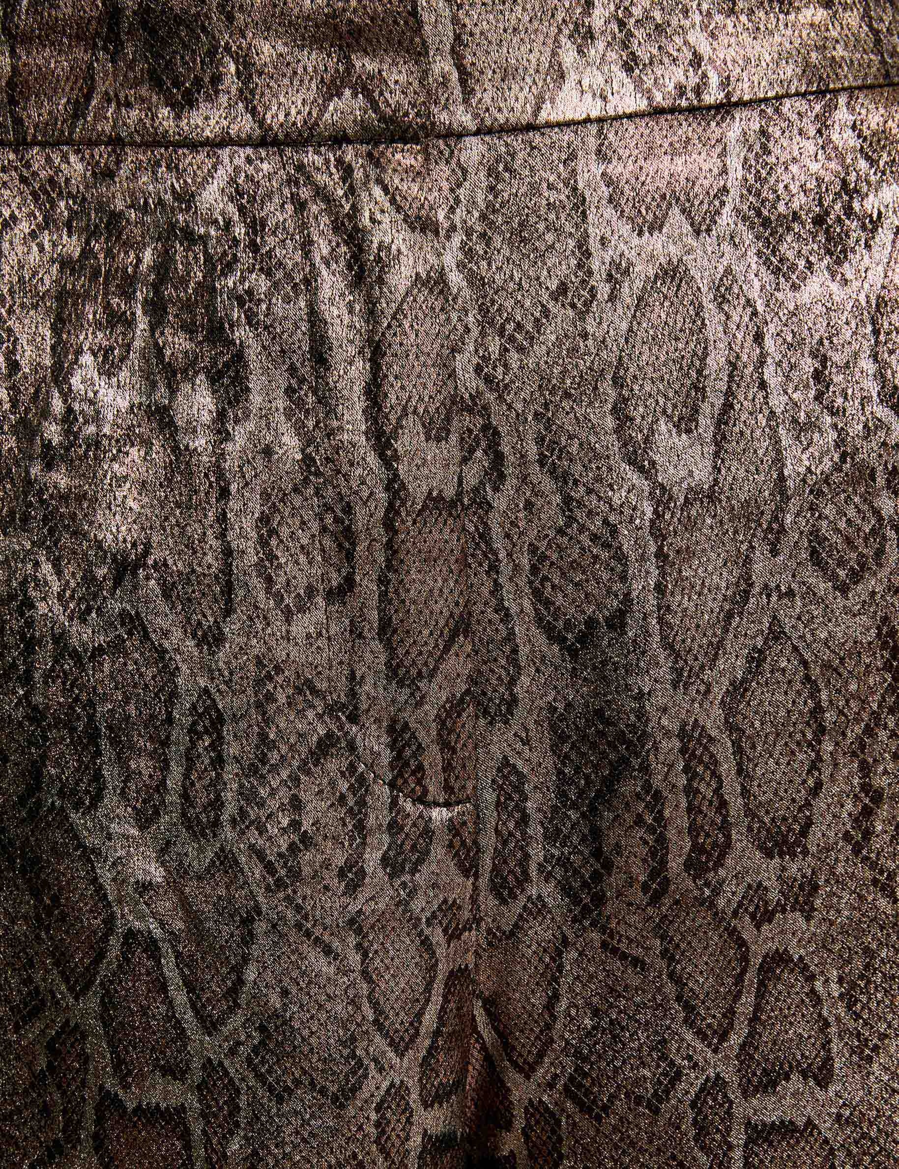 satin wide leg trousers multicolor women null