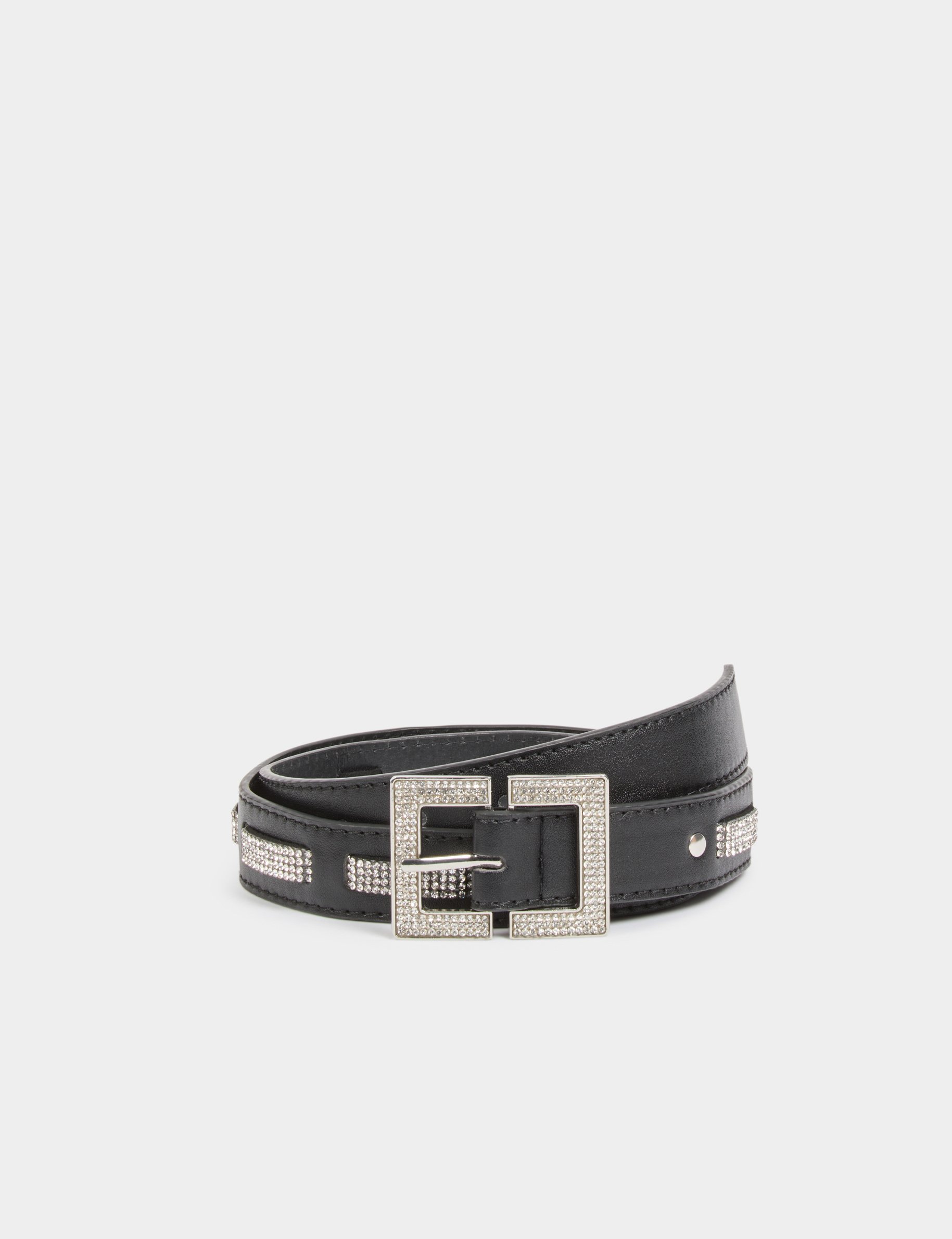 Strass belt black women
