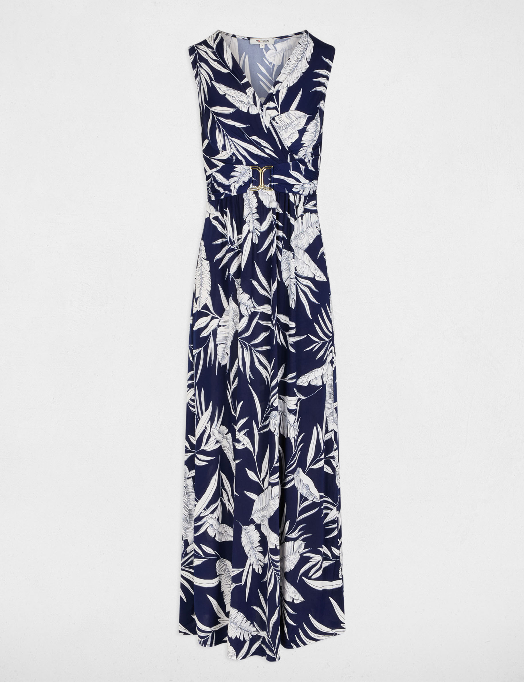Long dress with neckline multicolor women