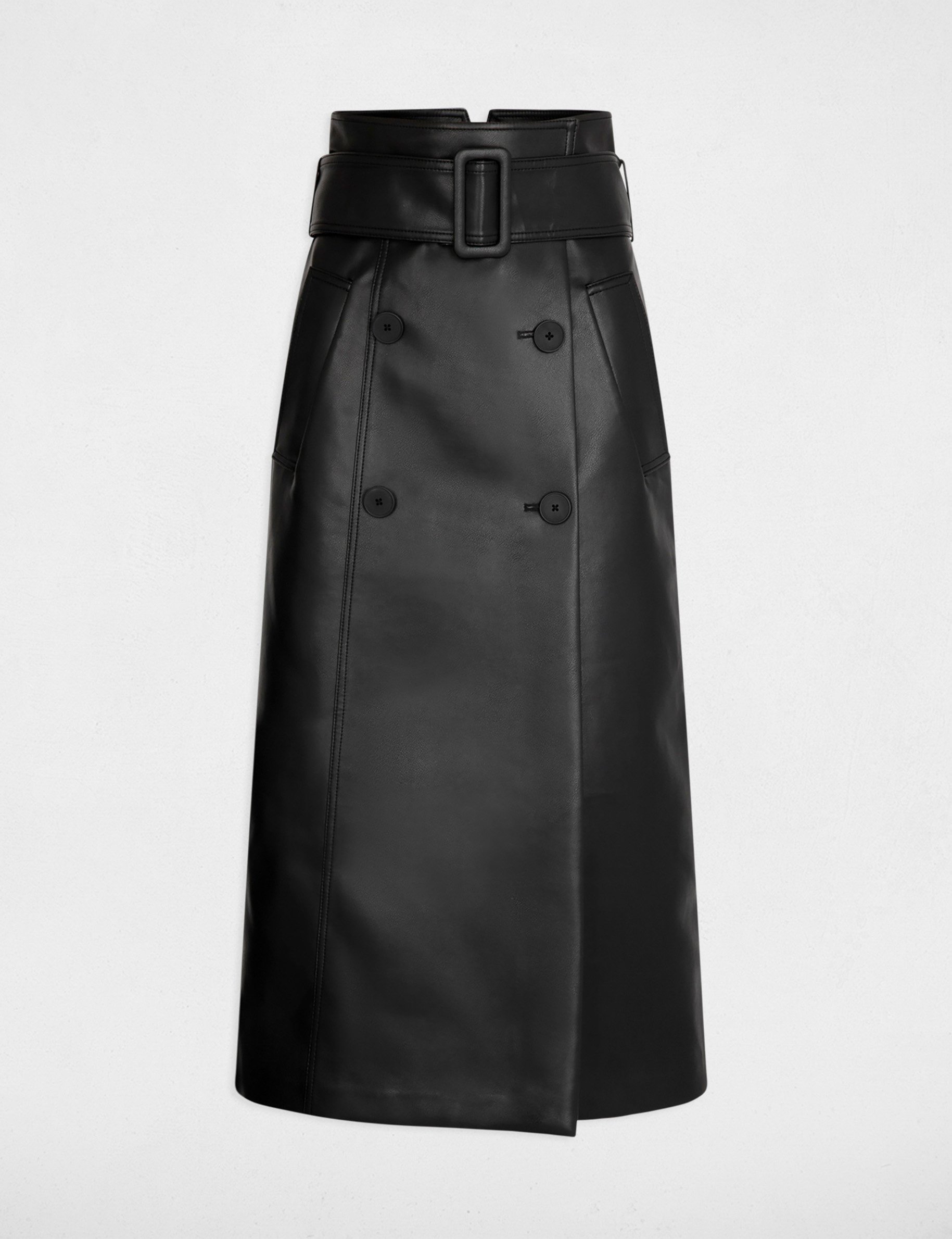 Morgan jupe cuir shop