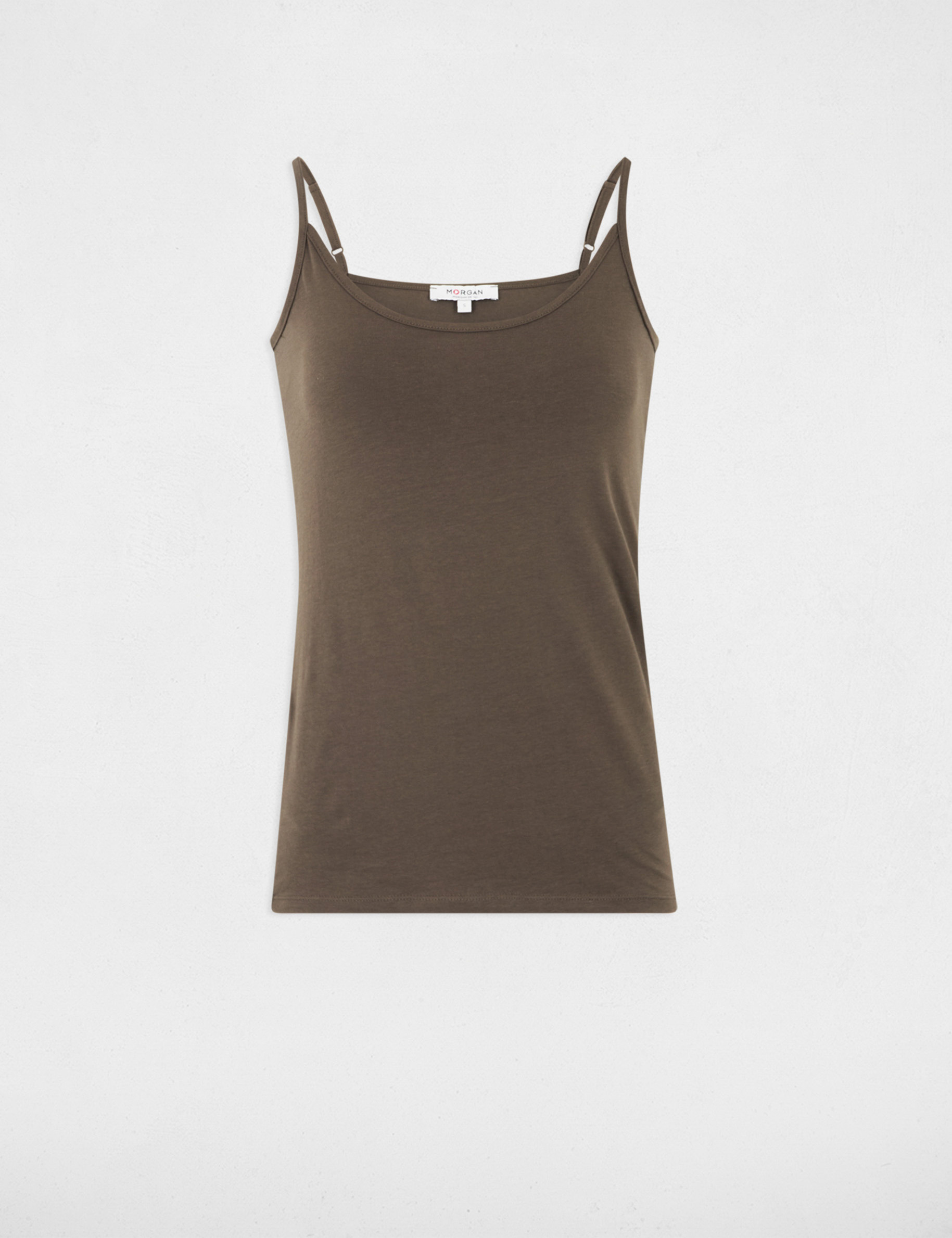 vest top thin straps khaki green women Vest top thin straps khaki green women