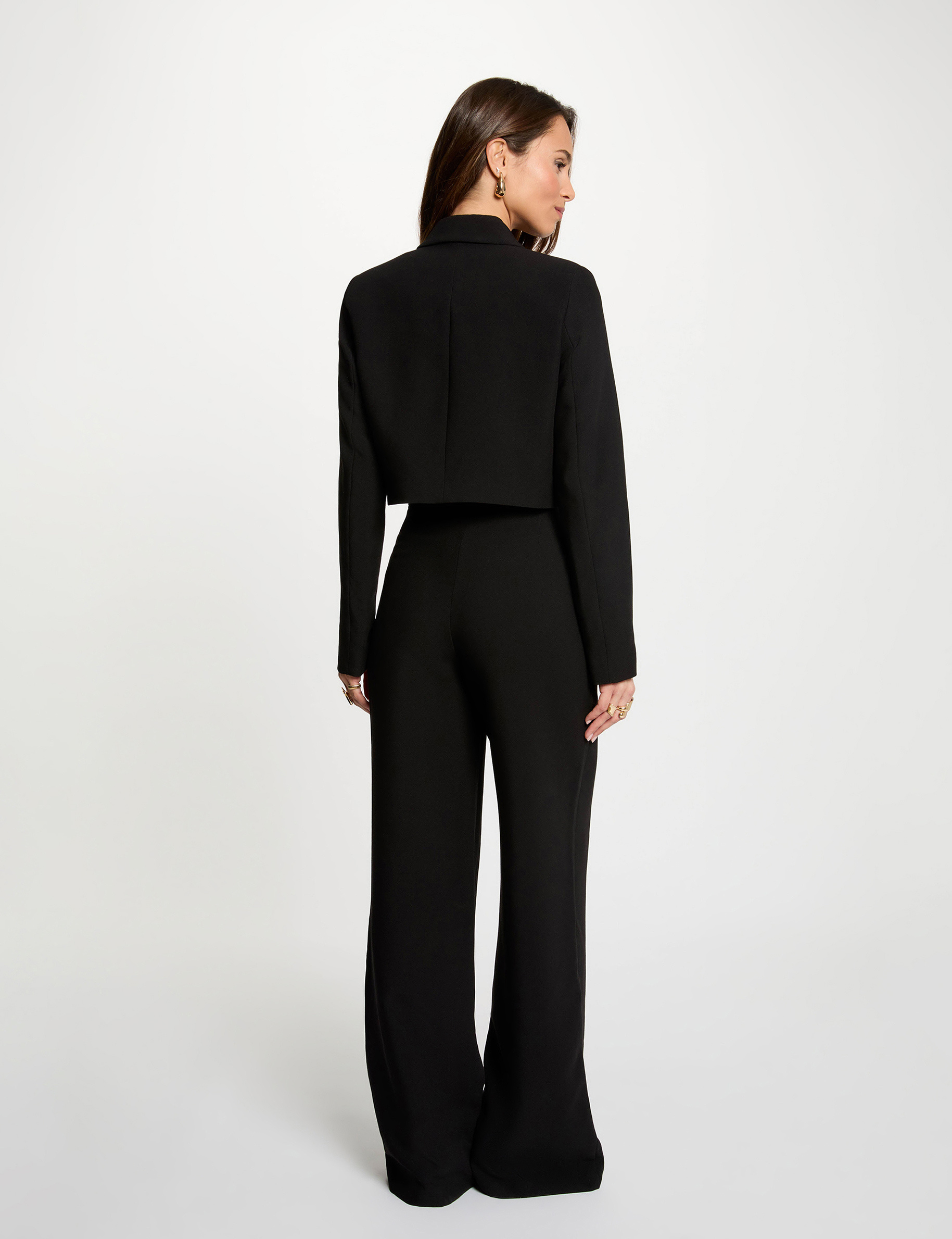 Fitted jacket black women