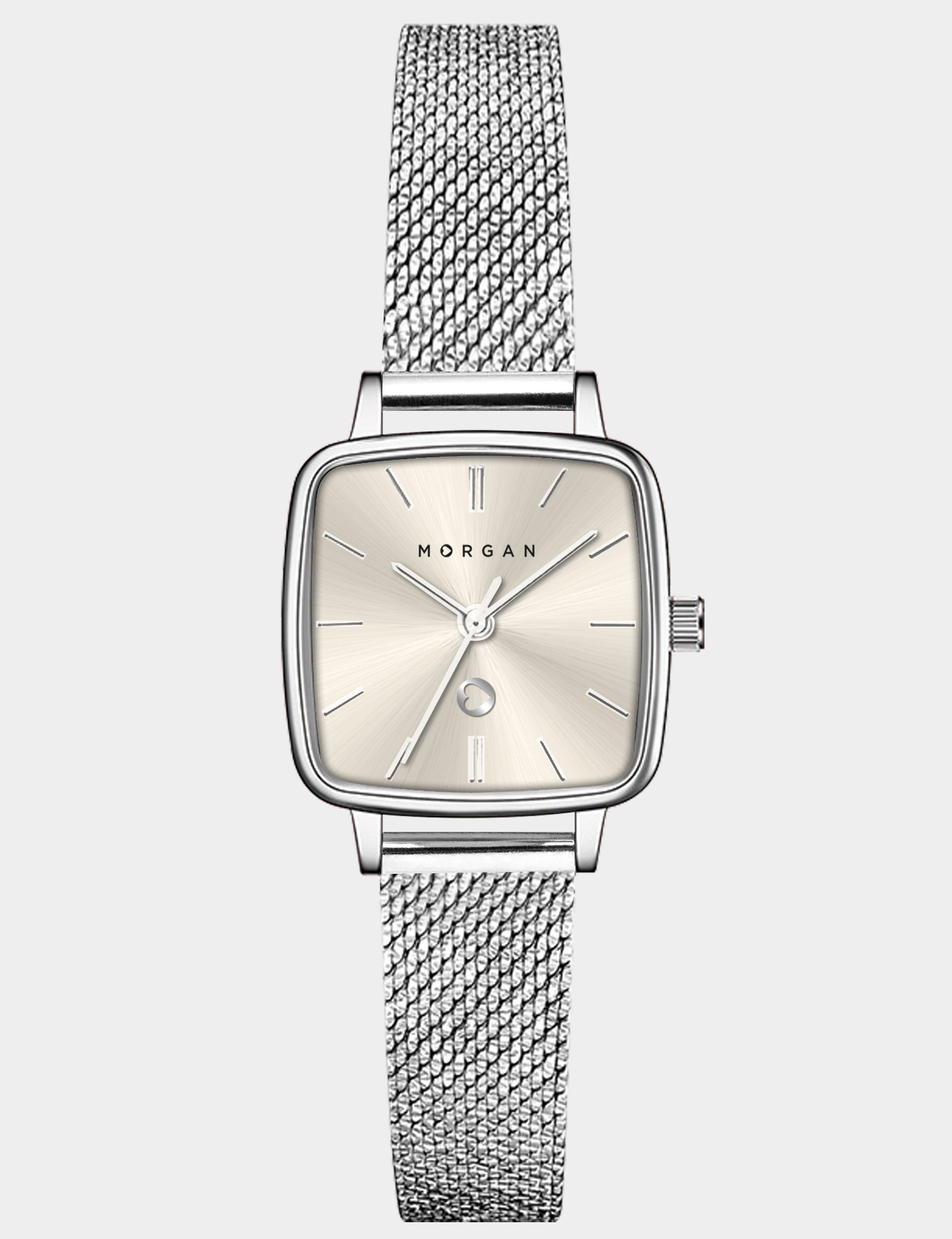 Classic watch silver color women