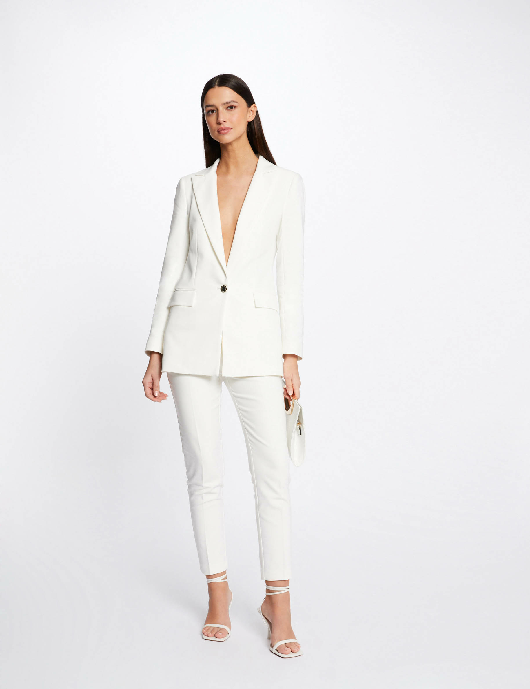 Straight city jacket ecru ladies'