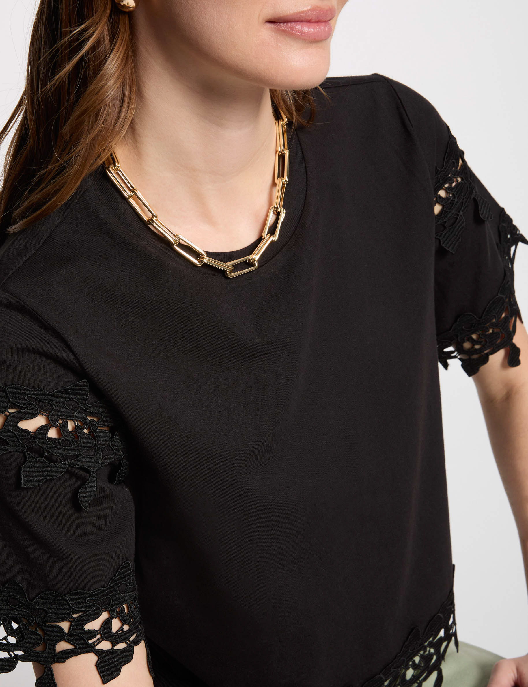 short sleeved t shirt black women Short-sleeved t-shirt black women