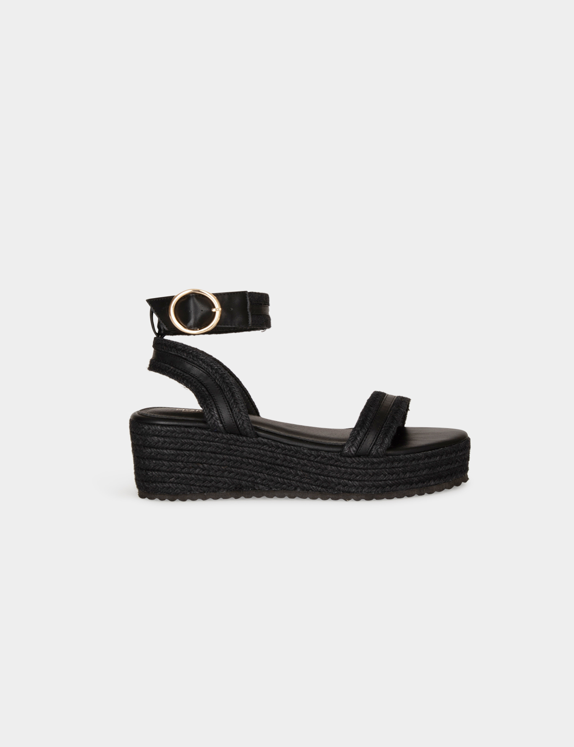 sandals with wedge heels black women Sandals with wedge heels black women