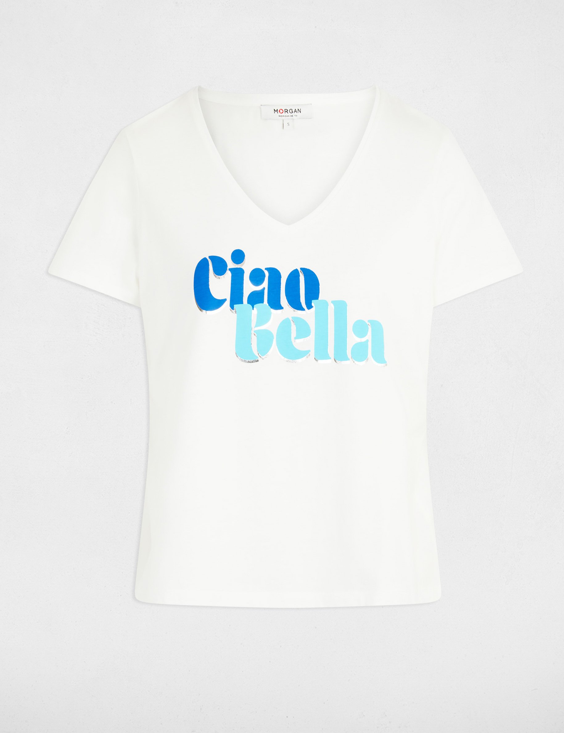 t shirt with message white women T-shirt with message white women