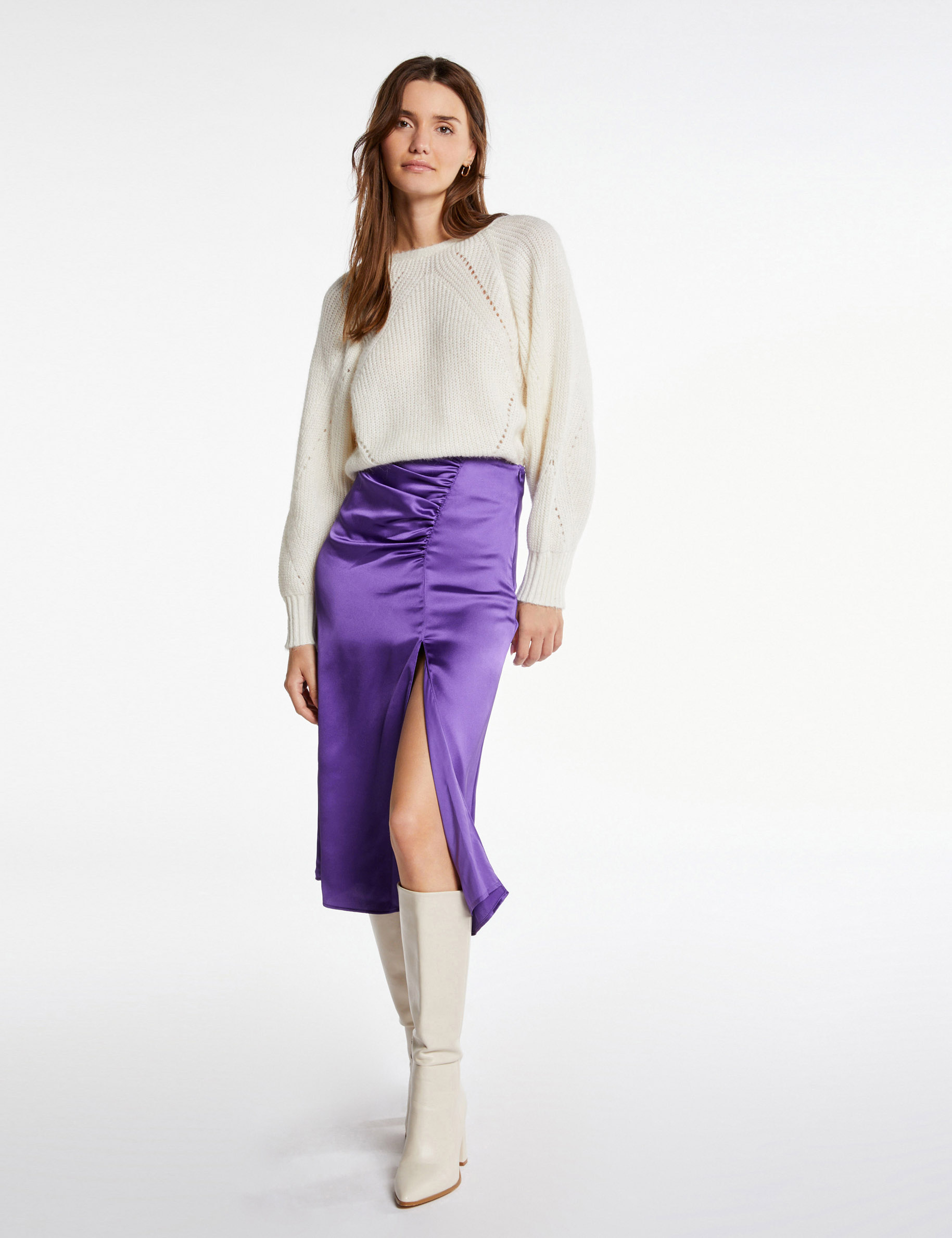 Gilet sales satin femme