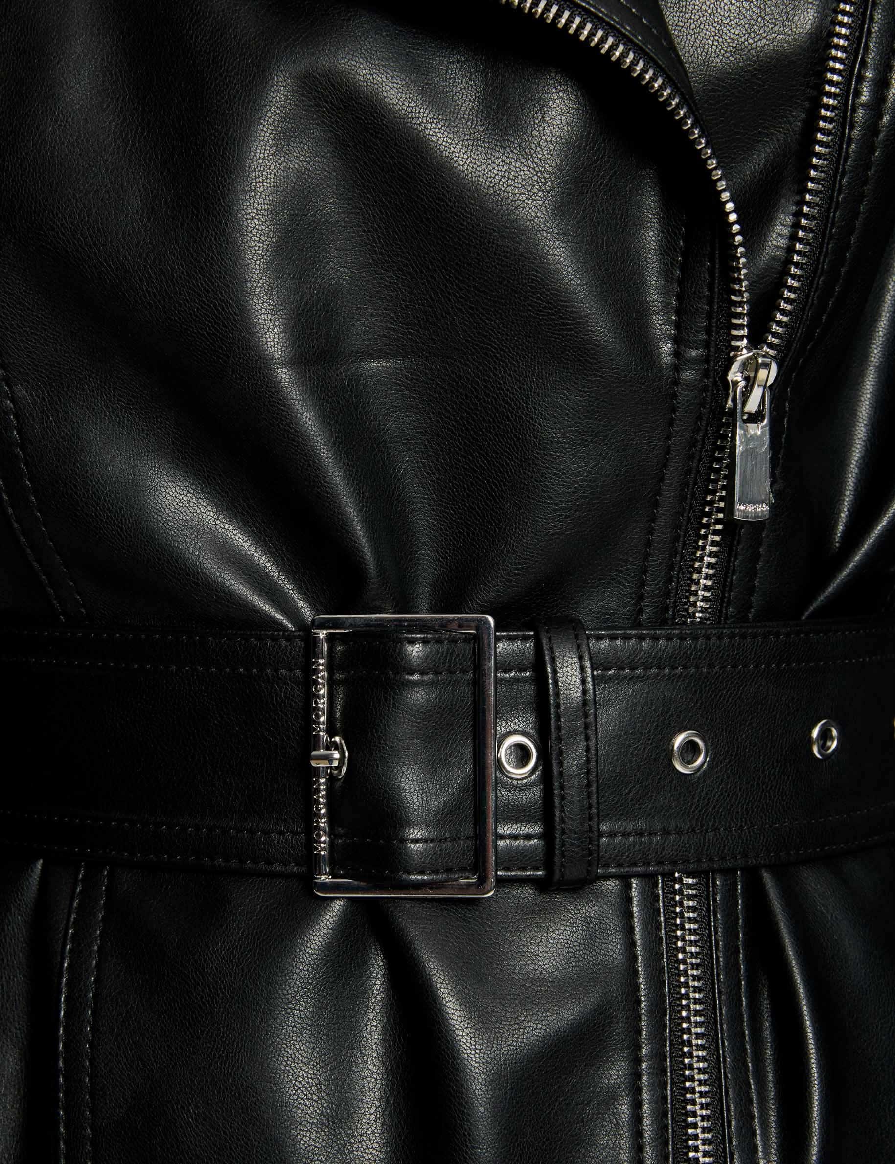 faux leather jacket black women Faux leather jacket black women