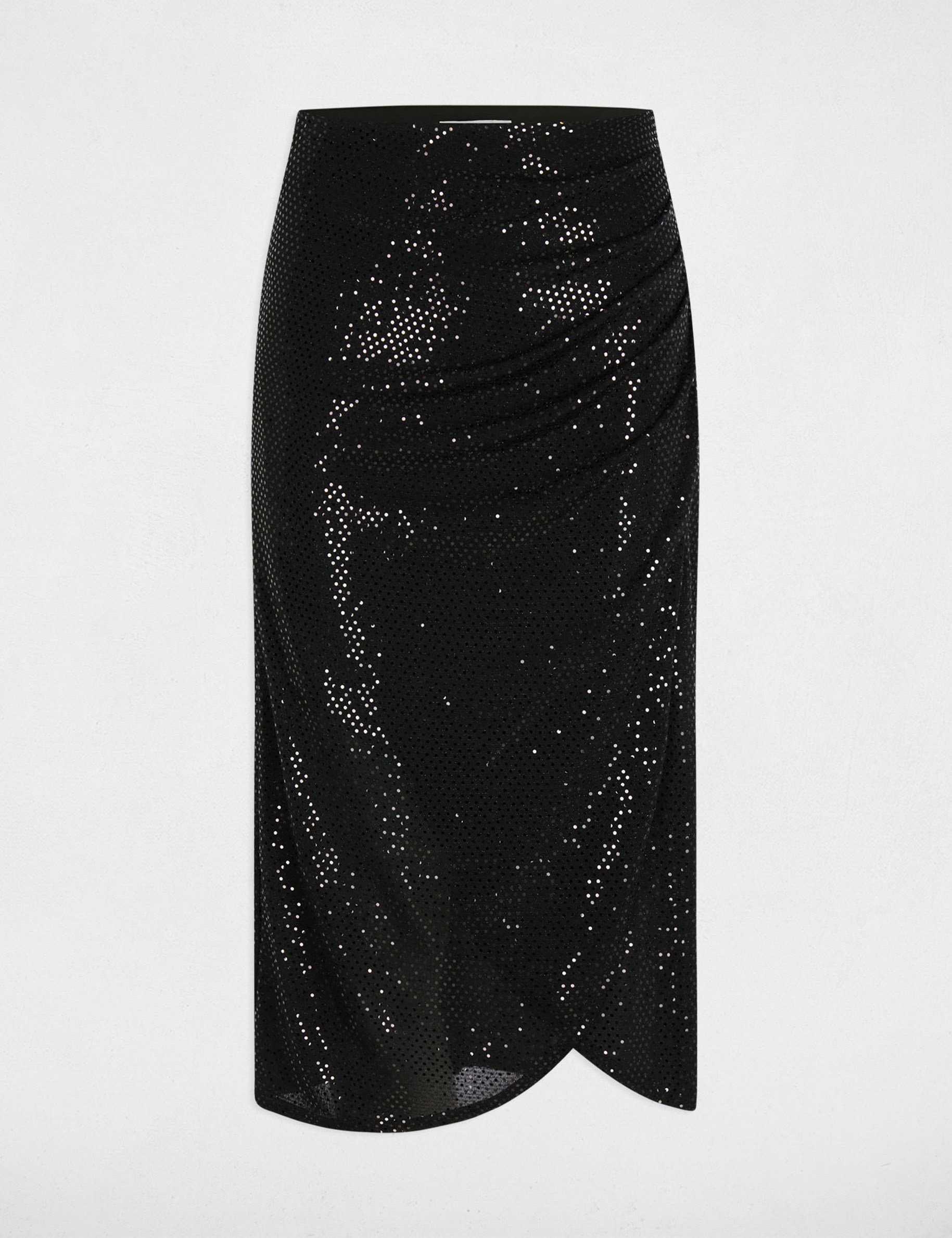 fitted wrap skirt black women Fitted wrap skirt black women