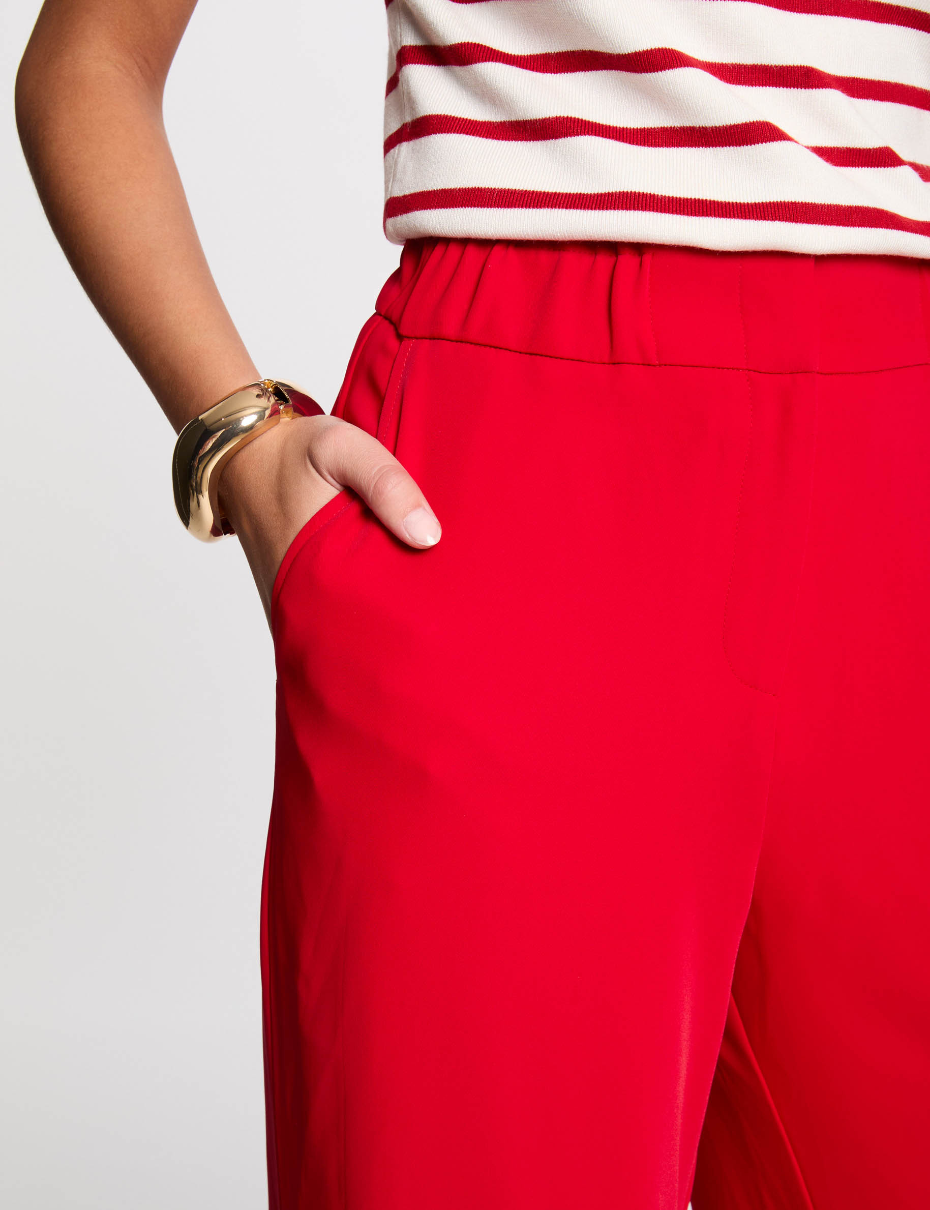 wide leg trousers red women Wide leg trousers red women