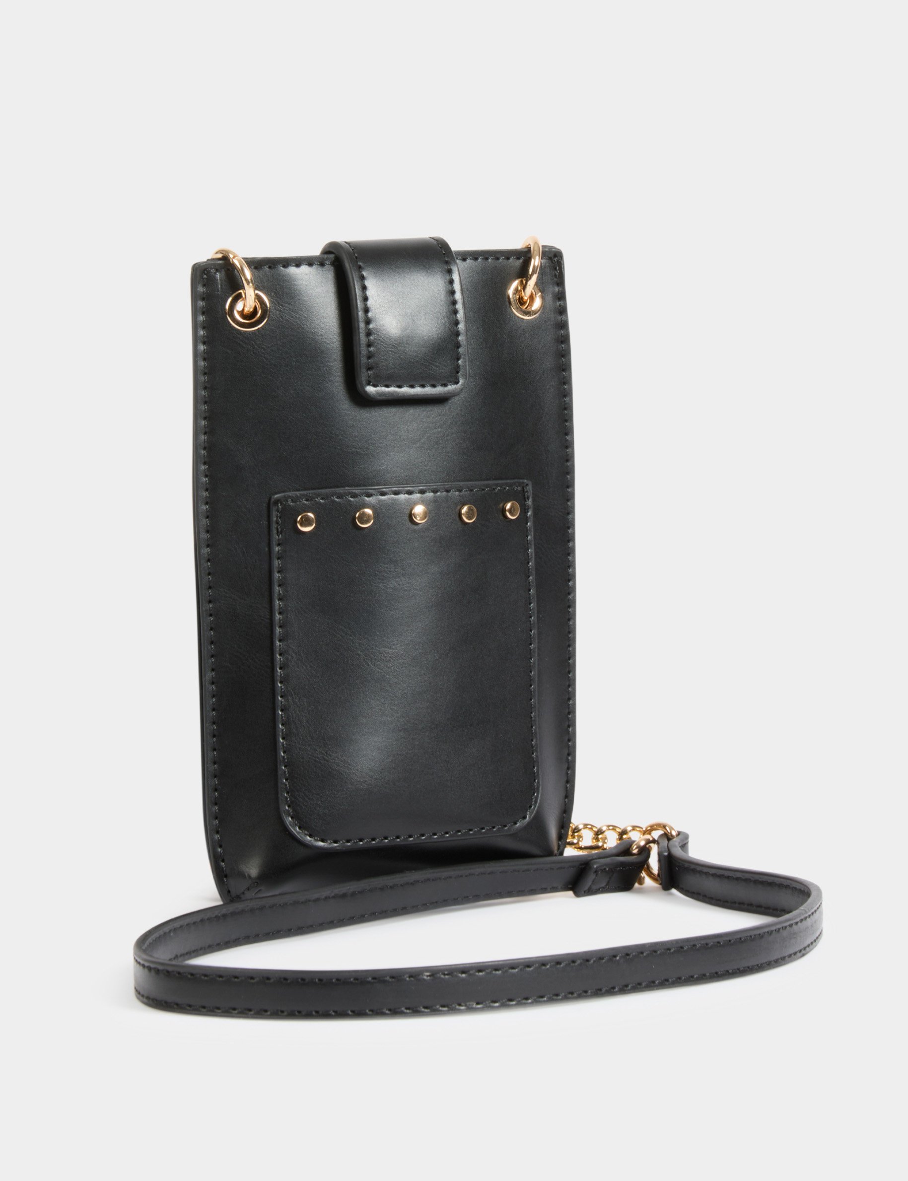 crossbody phone bag studs black women Crossbody phone bag studs black women