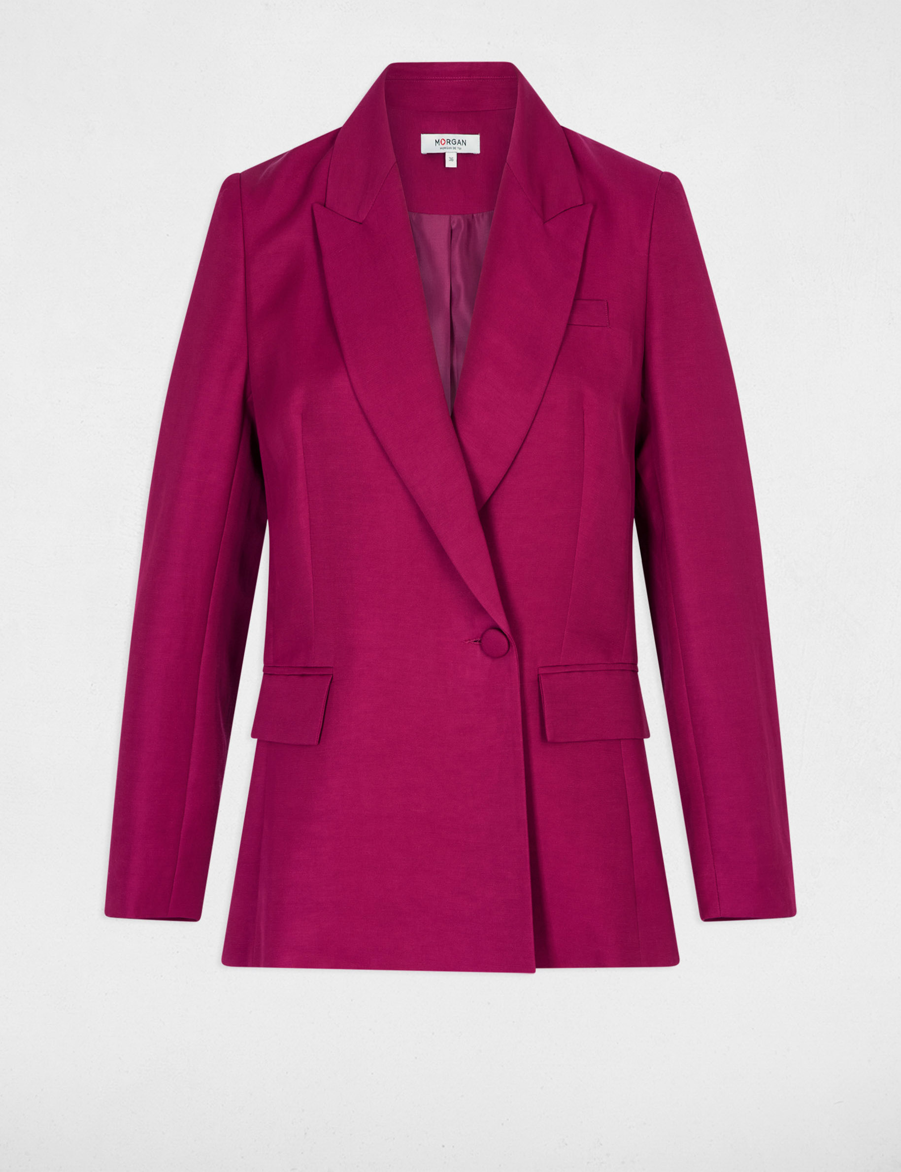 Blazer jacket plum women
